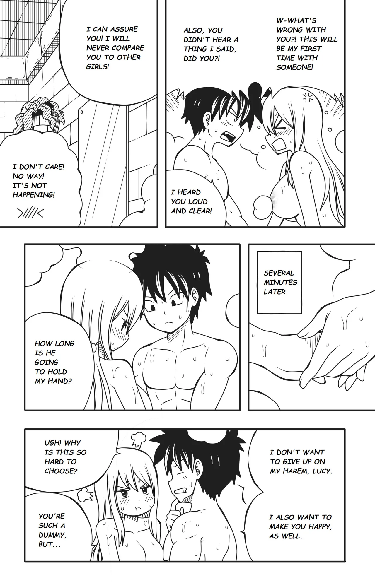 Fairy Tail: Harem no Daibouken 3 porn comic picture 11