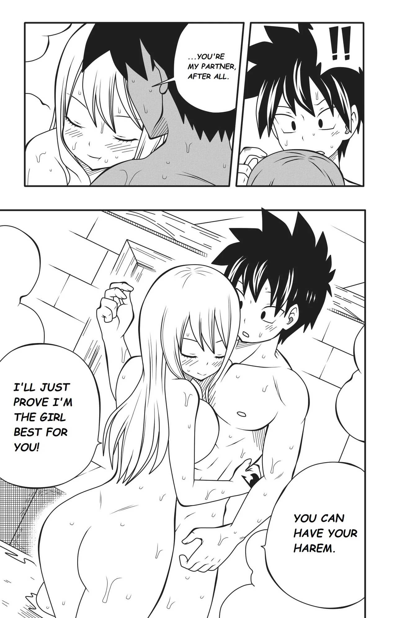 Fairy Tail: Harem no Daibouken 3 porn comic picture 12