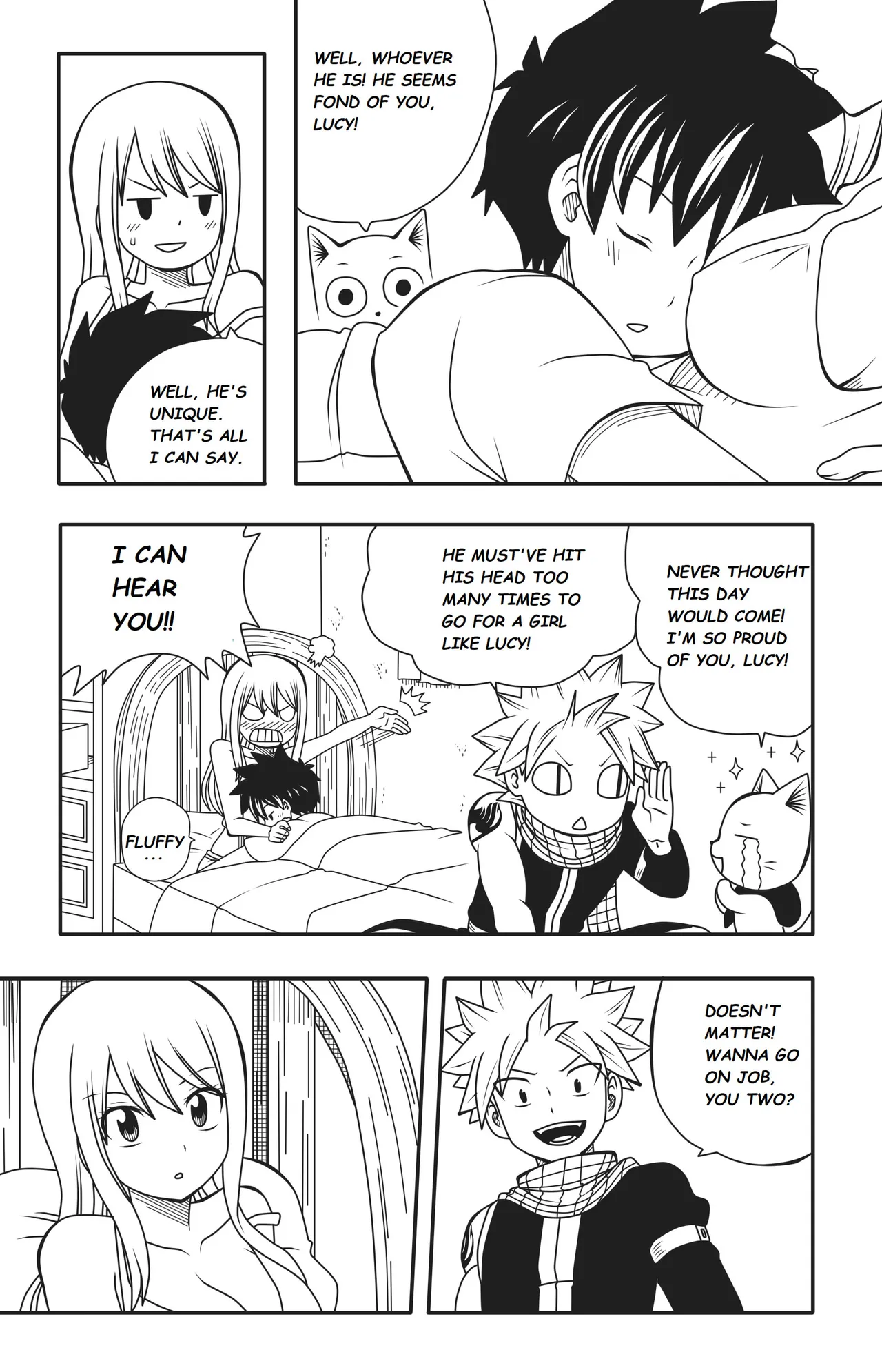 Fairy Tail: Harem no Daibouken 4 porn comic picture 9