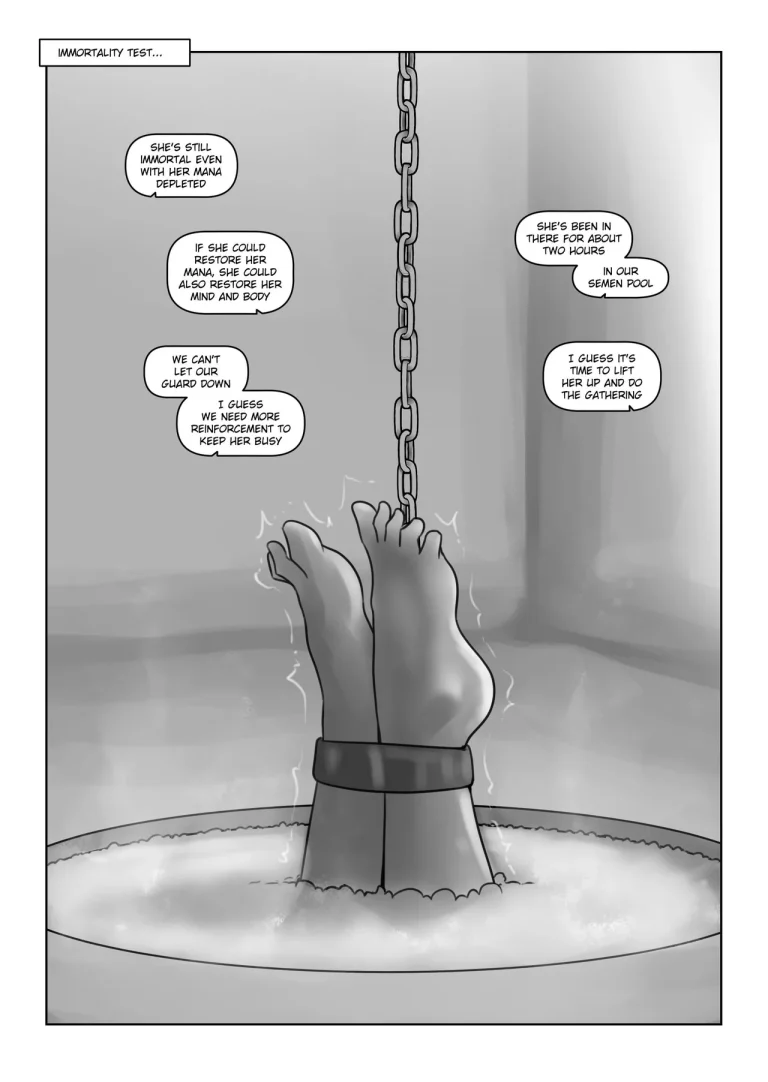 Fallen Witch - Snow Woman porn comic picture 32