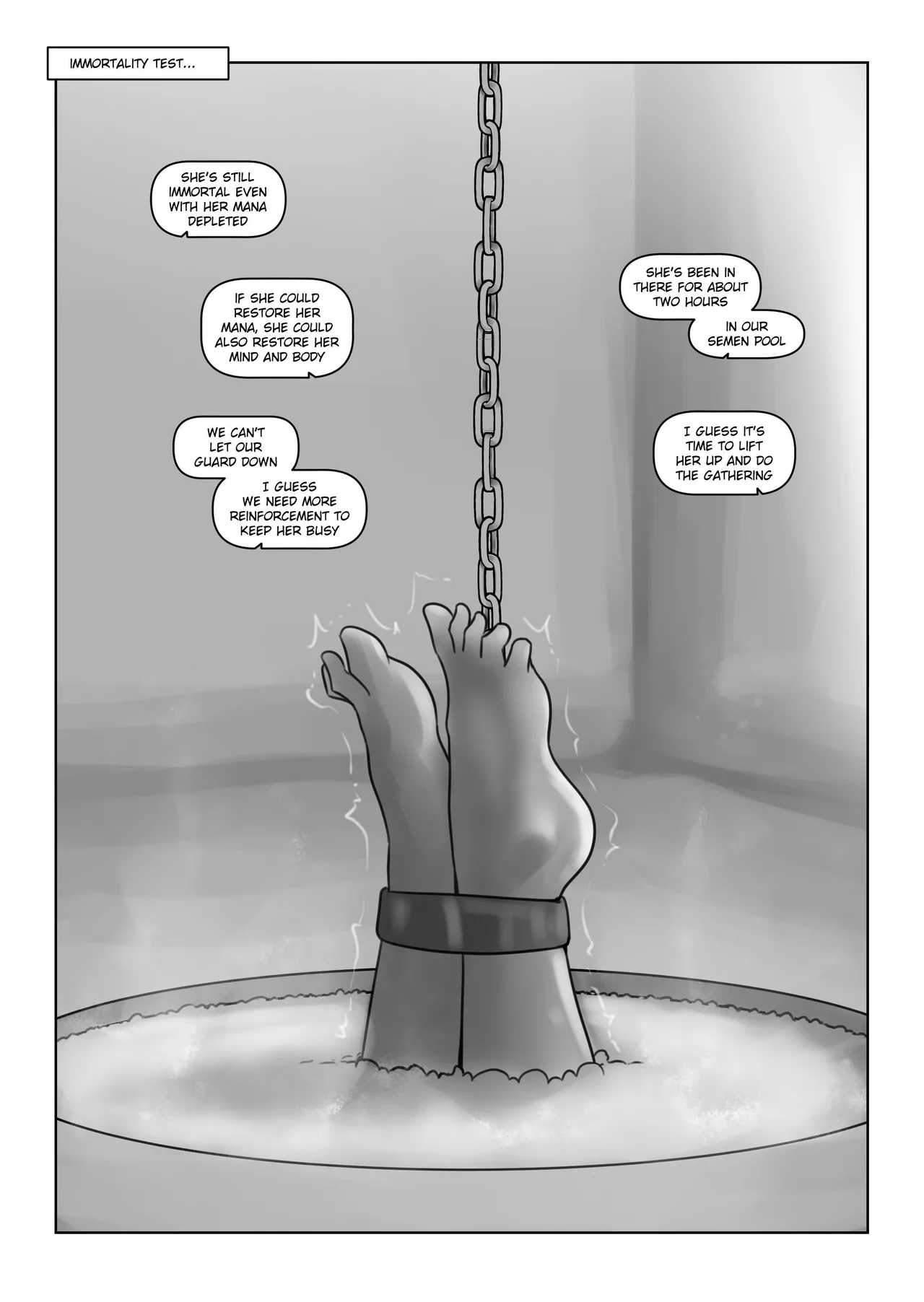 Fallen Witch - Snow Woman porn comic picture 32