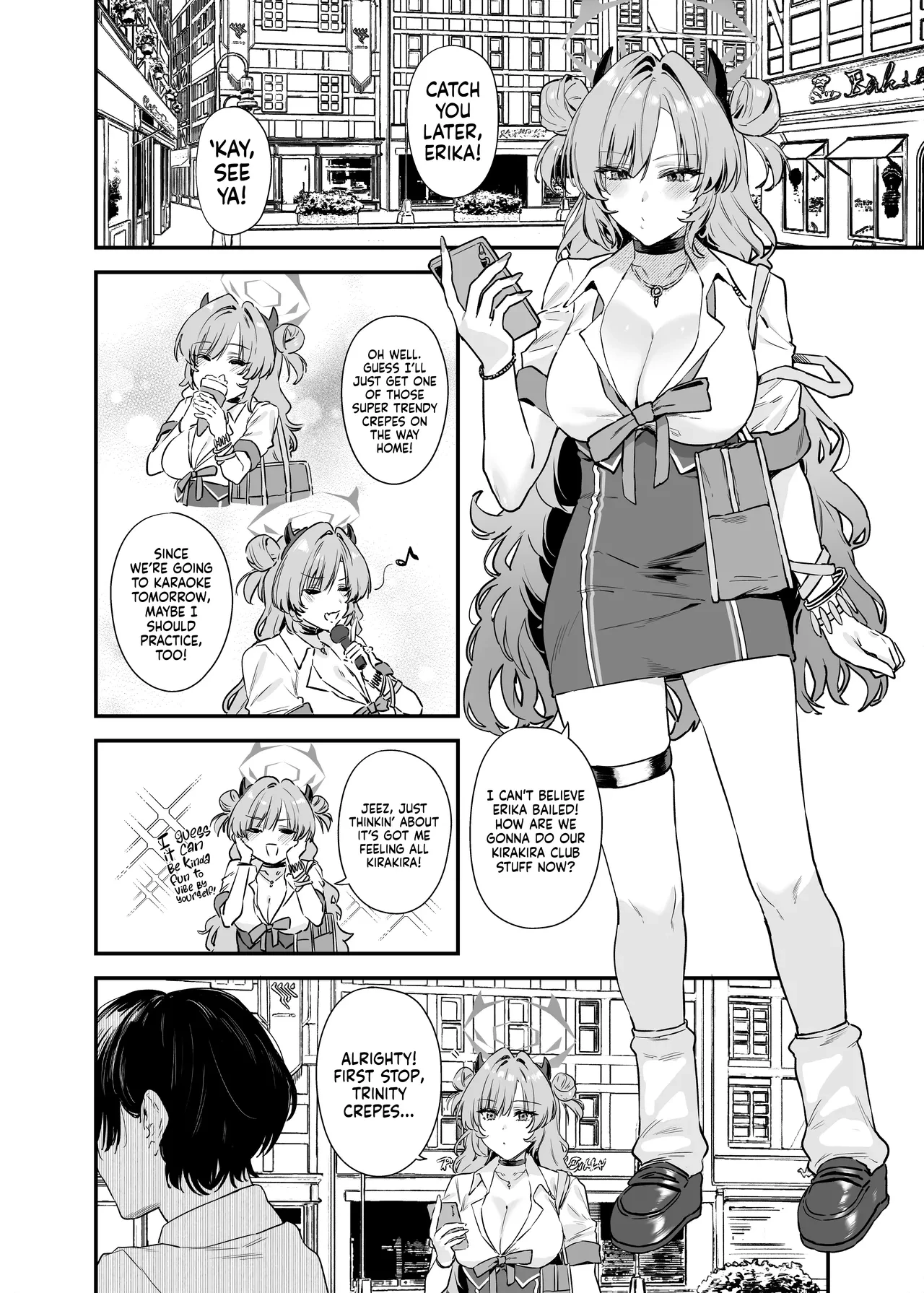 Falling for Kirara | Yozakura ni Ochite porn comic picture 2