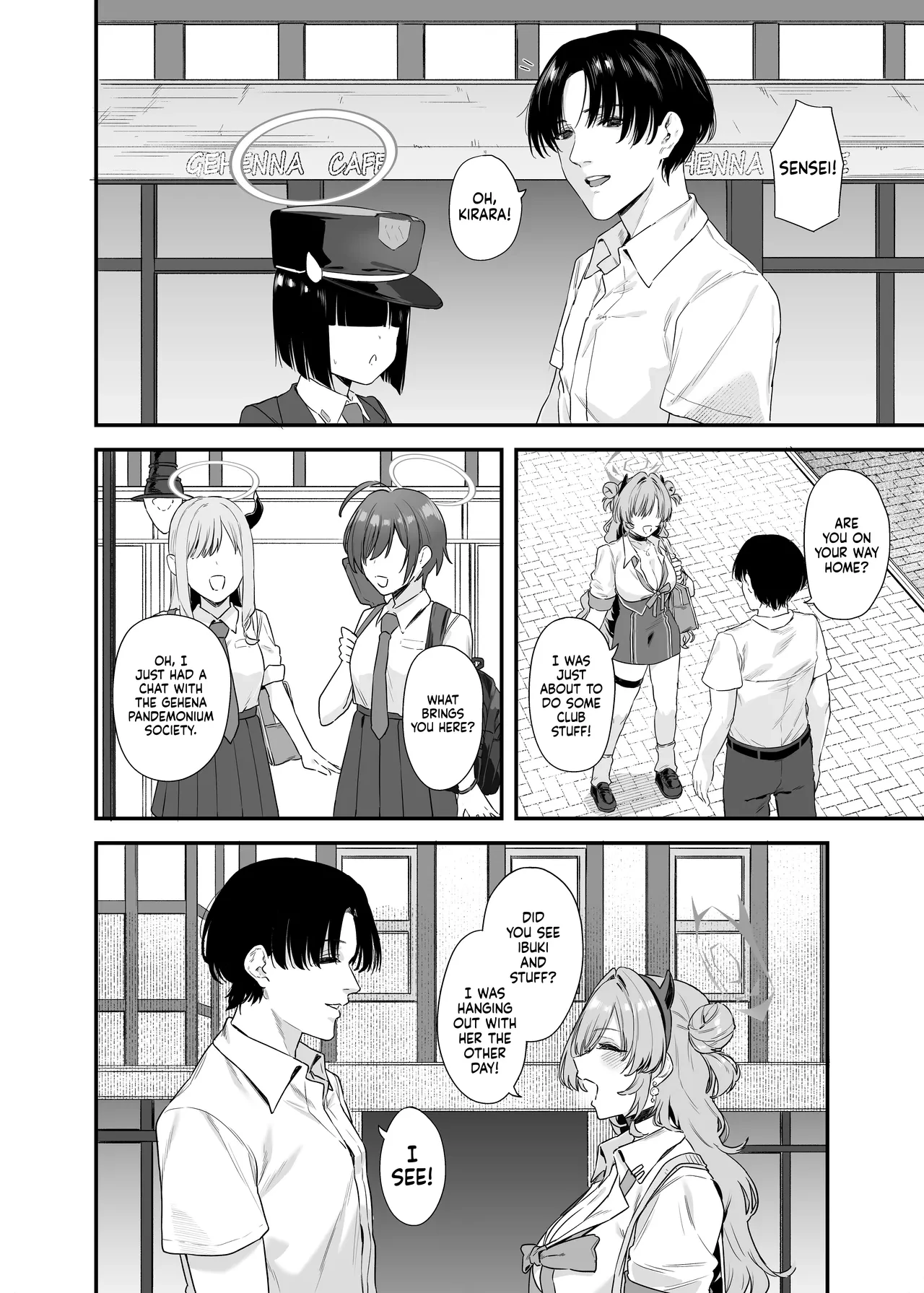 Falling for Kirara | Yozakura ni Ochite porn comic picture 3