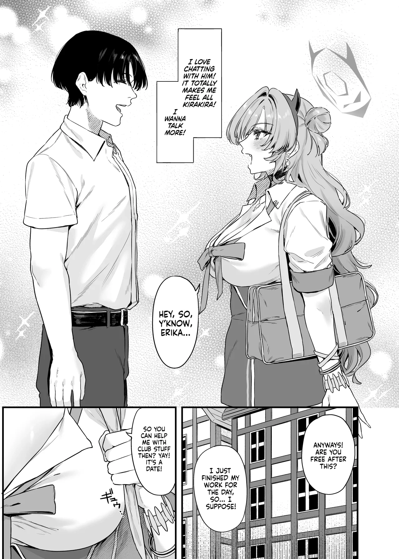 Falling for Kirara | Yozakura ni Ochite porn comic picture 4