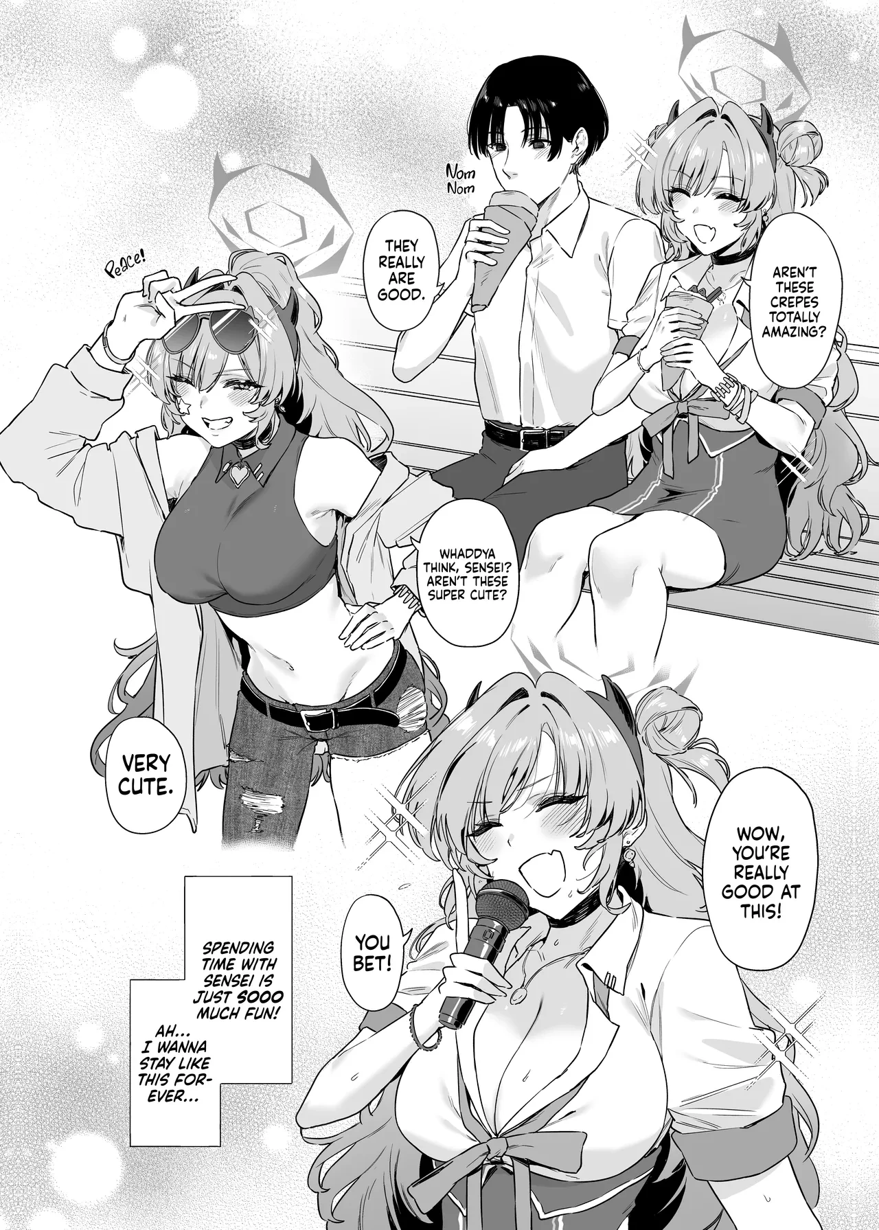 Falling for Kirara | Yozakura ni Ochite porn comic picture 5