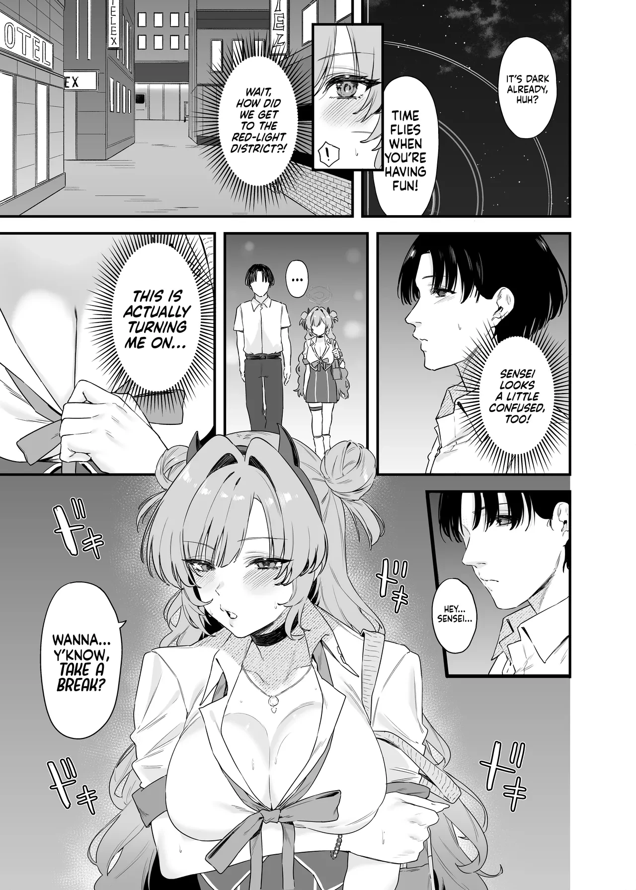 Falling for Kirara | Yozakura ni Ochite porn comic picture 6