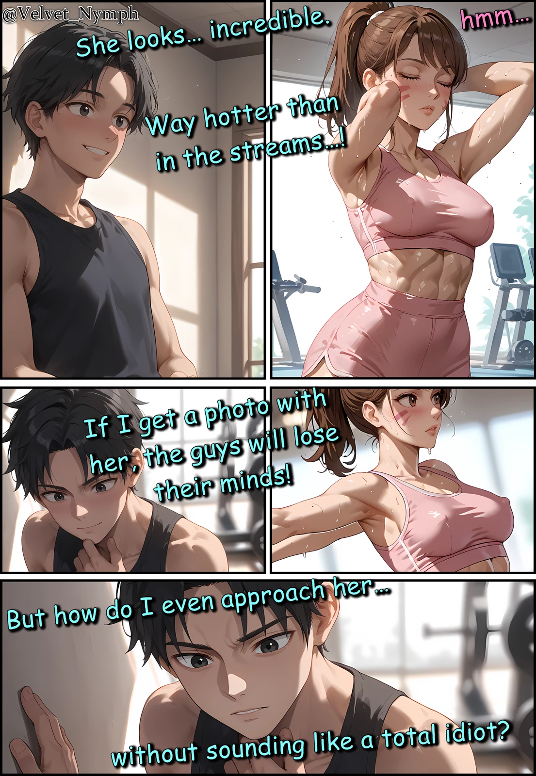 Fan Service#1: Gym edition porn comic picture 3