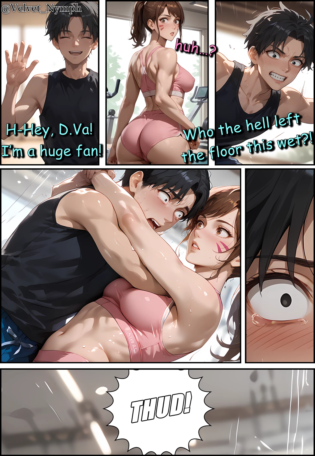Fan Service#1: Gym edition porn comic picture 5