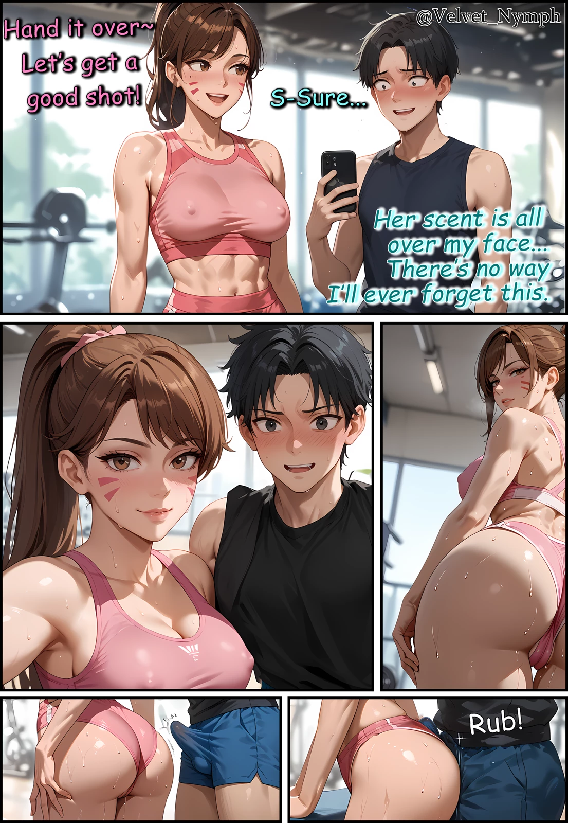Fan Service#1: Gym edition porn comic picture 8