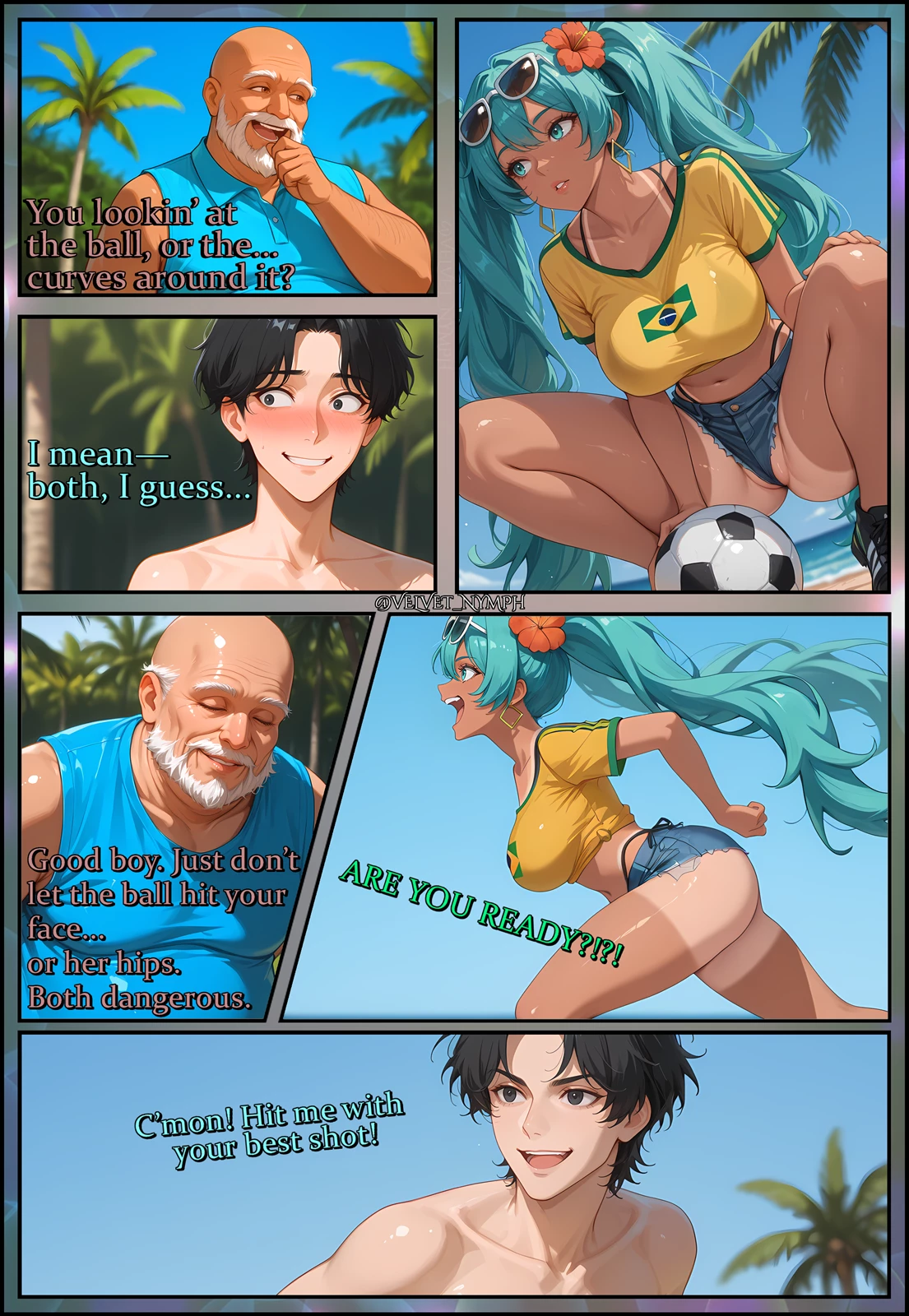 Fan Service#2: Brazilian edition porn comic picture 3