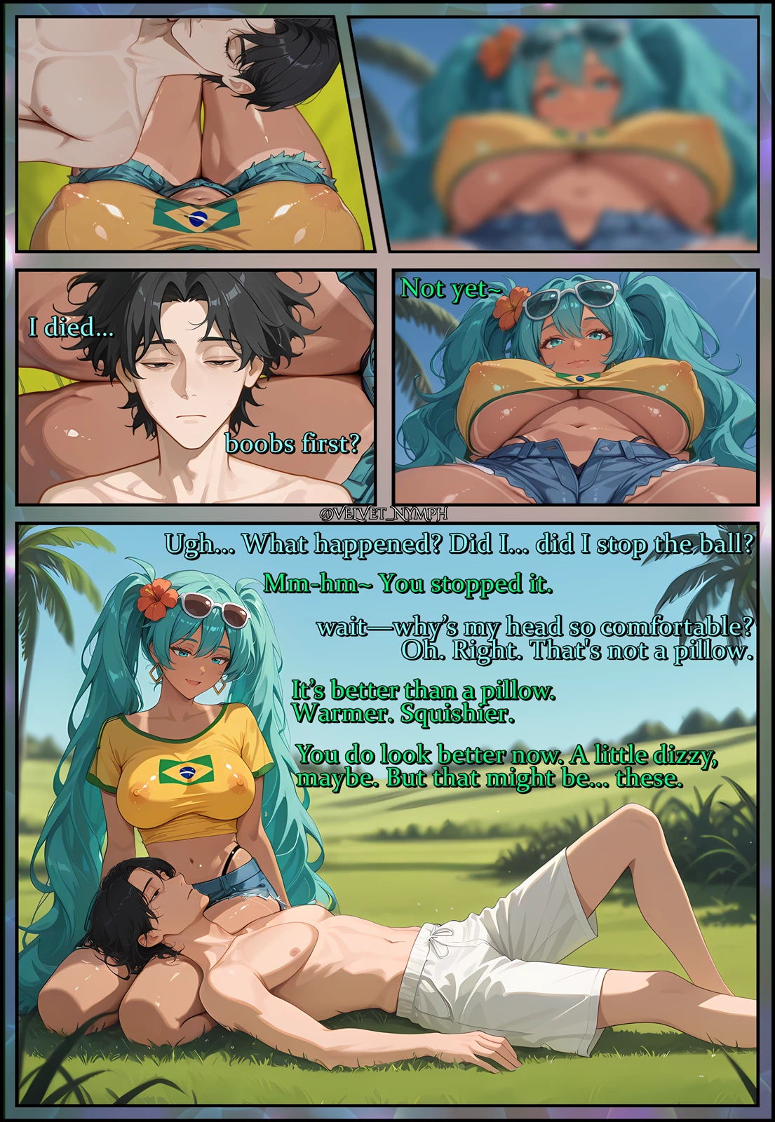 Fan Service#2: Brazilian edition porn comic picture 6