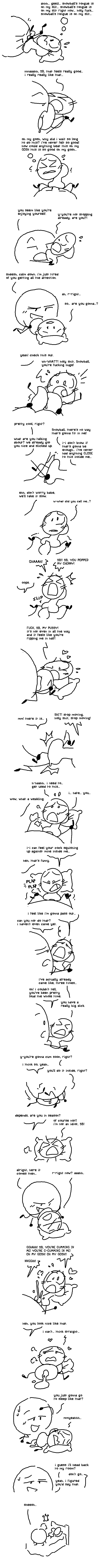 Fanny and snowball first time porn comic picture 8