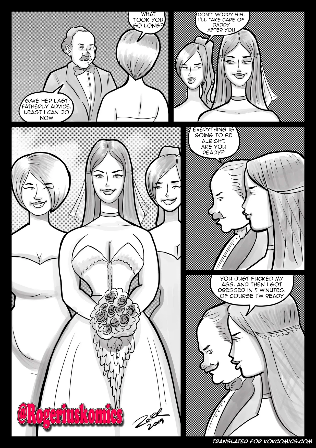 Father of the bride porn comic picture 10