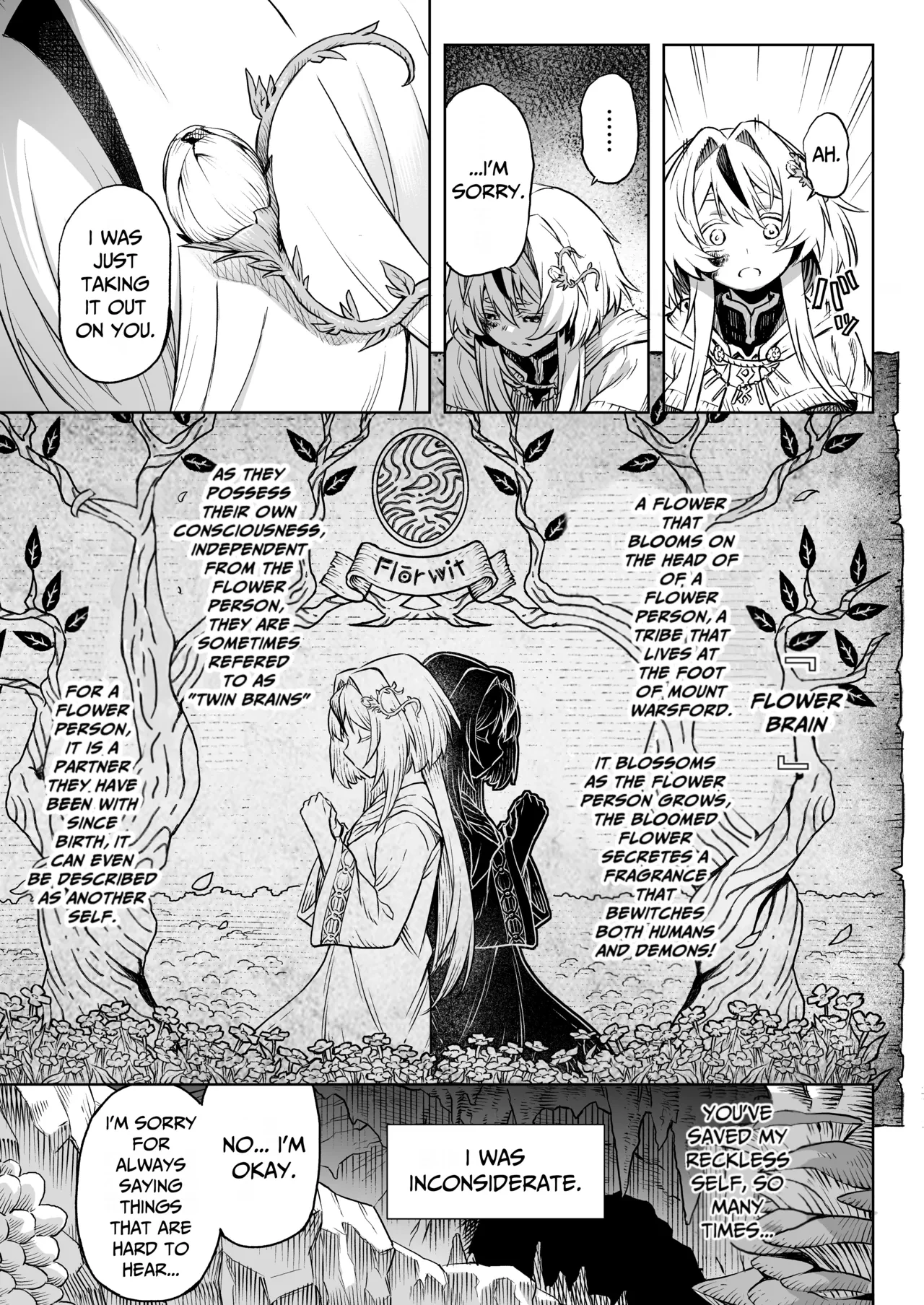 Female Flower Devourer Ogufesuka | Mesuka Donmushi Ogufesuka "Zenpen" porn comic picture 14