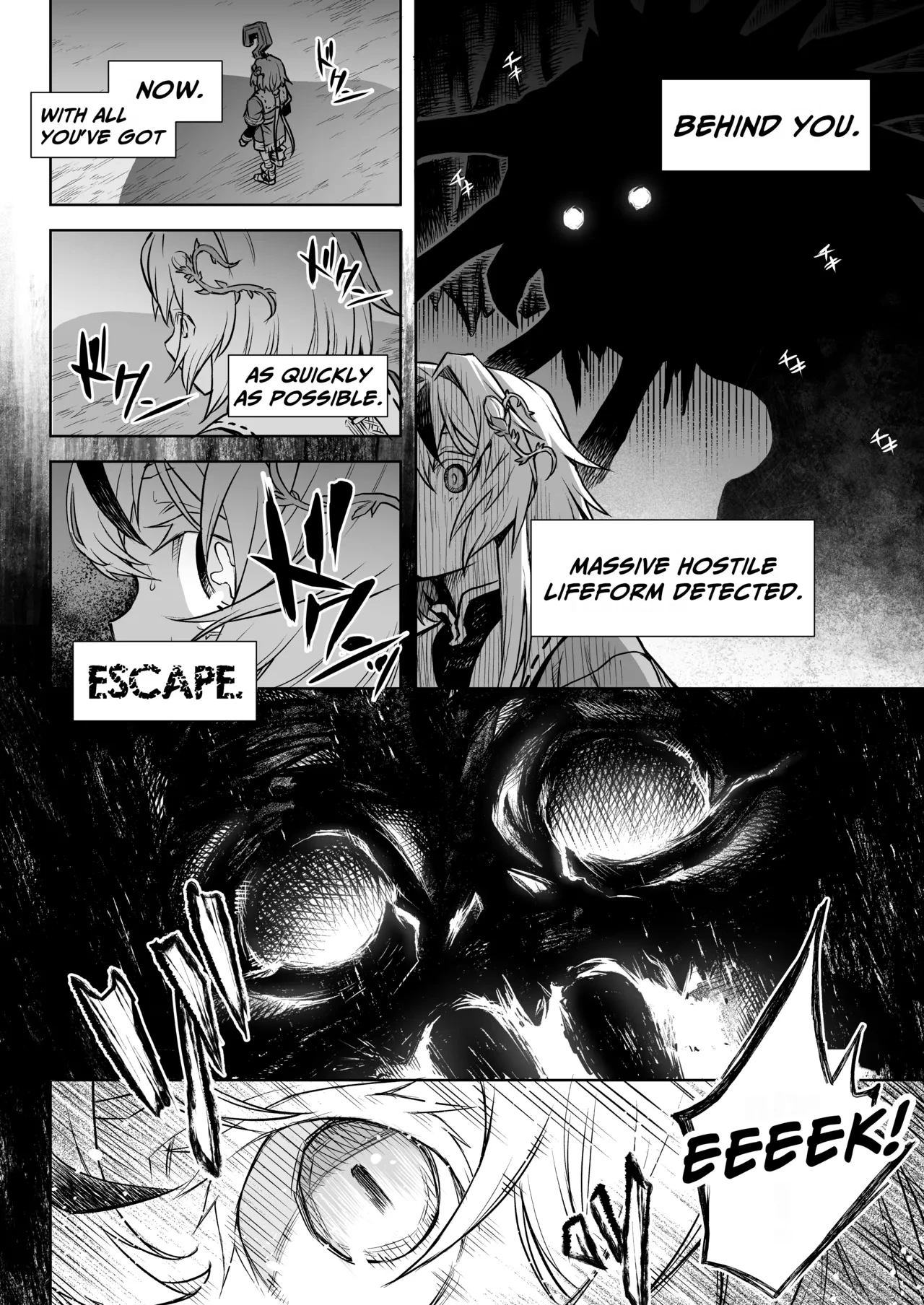 Female Flower Devourer Ogufesuka | Mesuka Donmushi Ogufesuka "Zenpen" porn comic picture 17