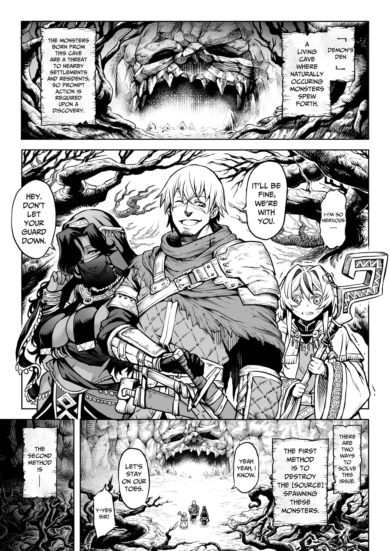 Female Flower Devourer Ogufesuka | Mesuka Donmushi Ogufesuka "Zenpen" porn comic picture 2