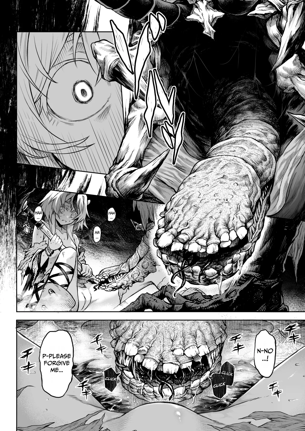 Female Flower Devourer Ogufesuka | Mesuka Donmushi Ogufesuka "Zenpen" porn comic picture 24