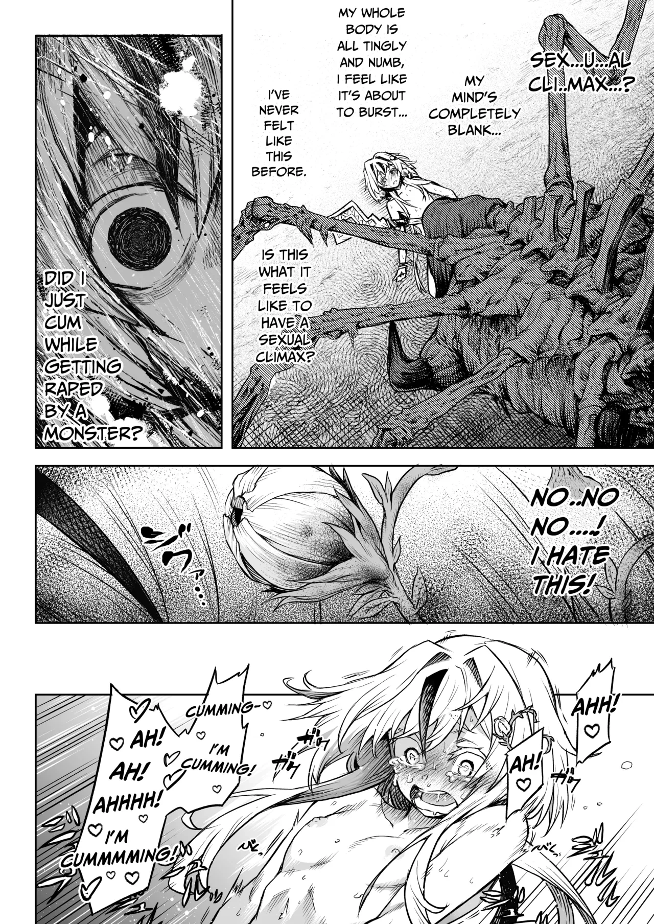 Female Flower Devourer Ogufesuka | Mesuka Donmushi Ogufesuka "Zenpen" porn comic picture 32