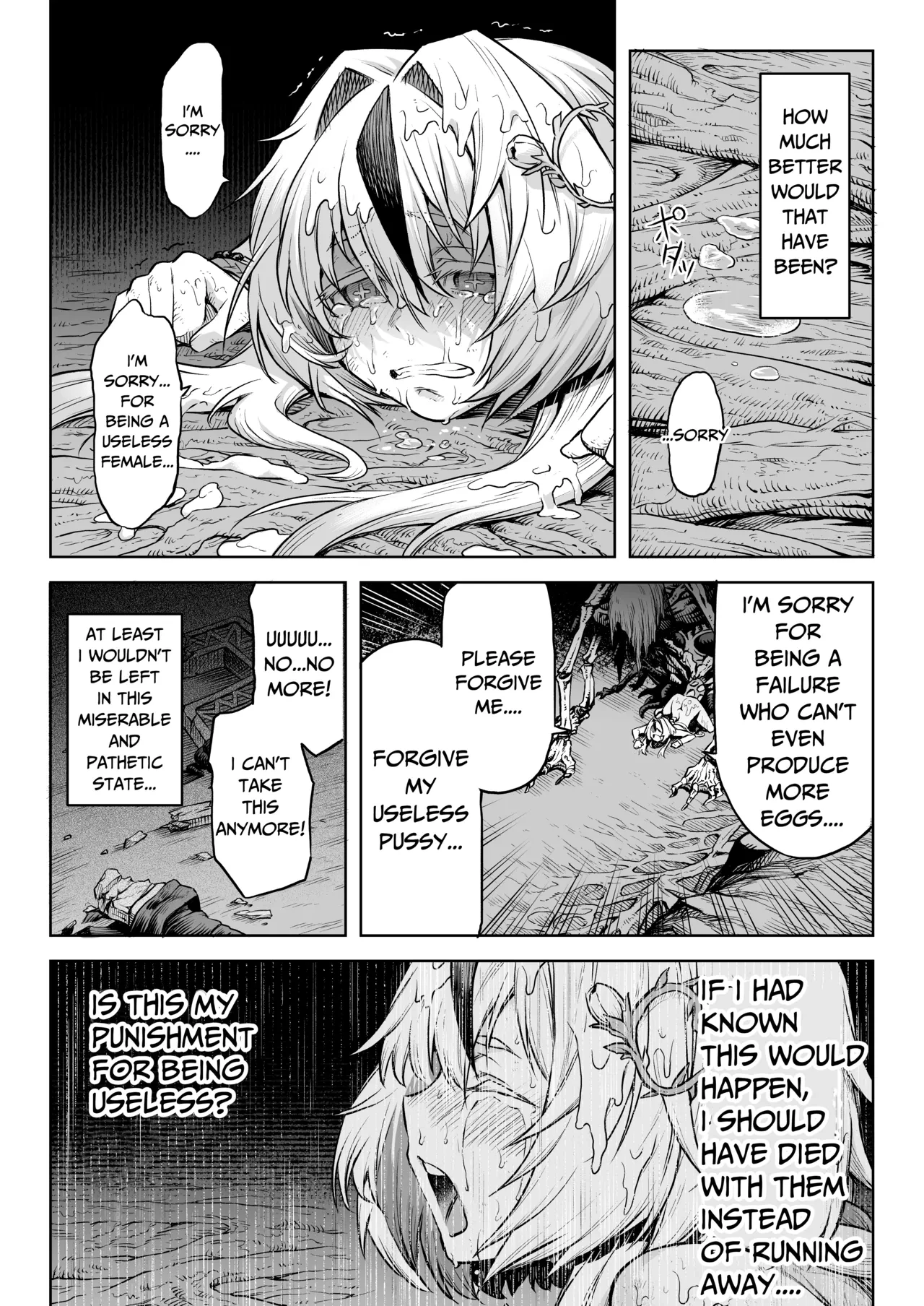 Female Flower Devourer Ogufesuka | Mesuka Donmushi Ogufesuka "Zenpen" porn comic picture 56