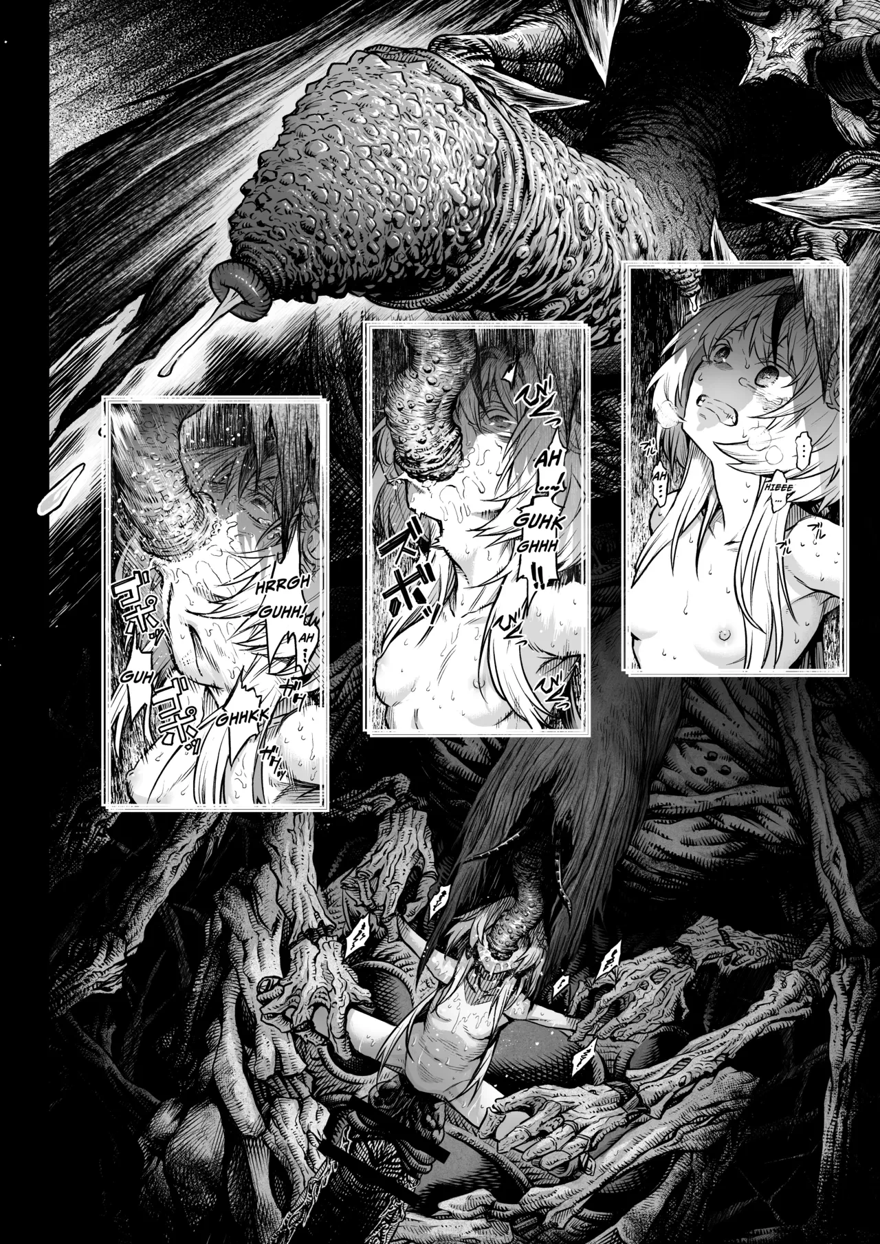 Female Flower Devourer Ogufesuka | Mesuka Donmushi Ogufesuka "Zenpen" porn comic picture 58