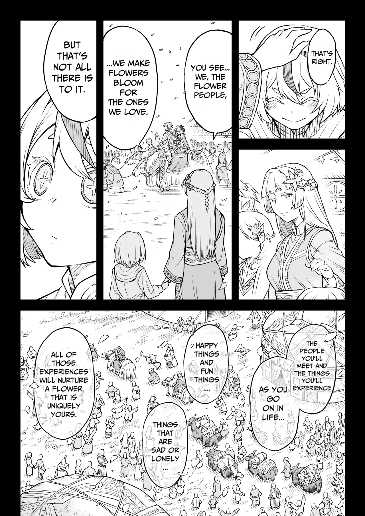 Female Flower Devourer Ogufesuka | Mesuka Donmushi Ogufesuka "Zenpen" porn comic picture 9