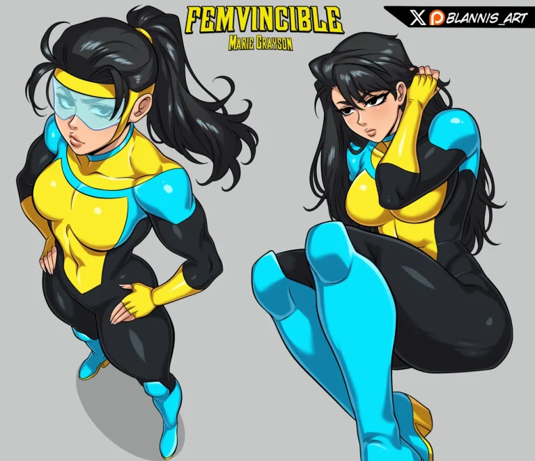 Femvincible porn comic picture 1