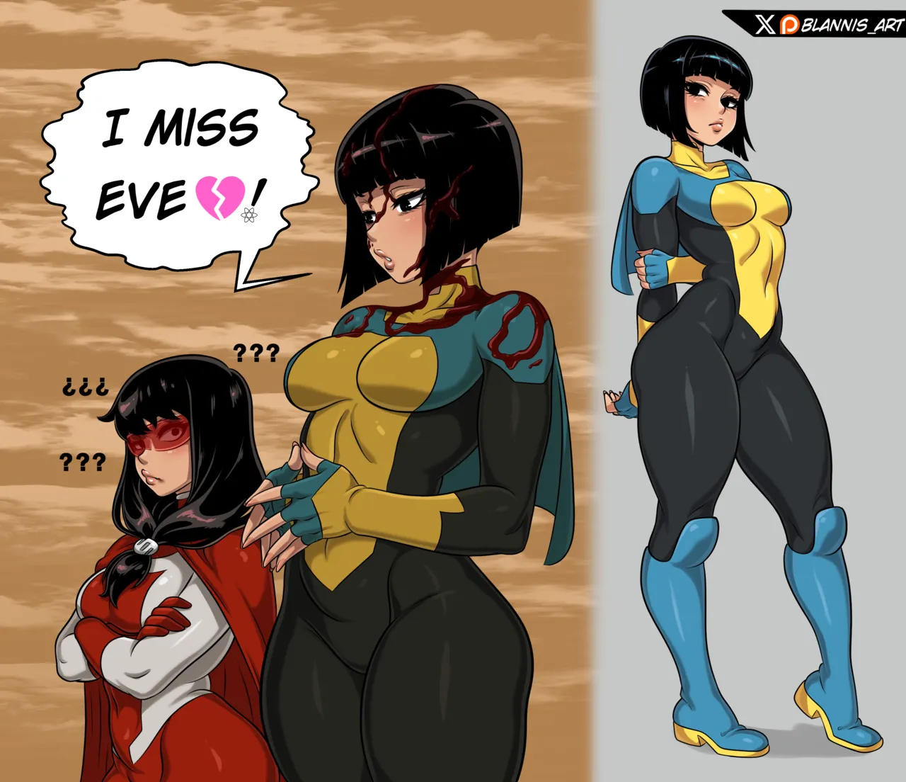Femvincible porn comic picture 31
