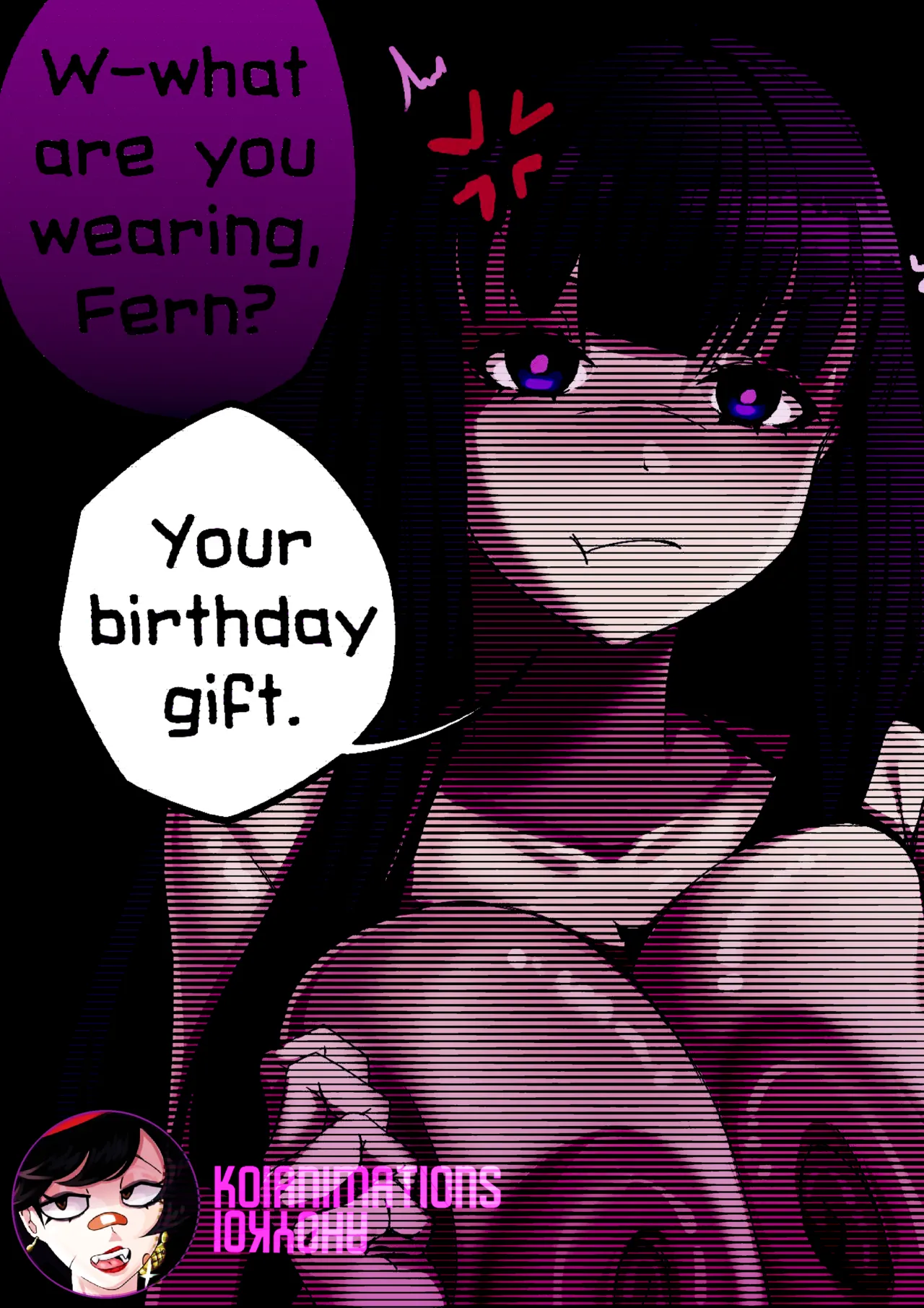Fern's Birthday Gift porn comic picture 1
