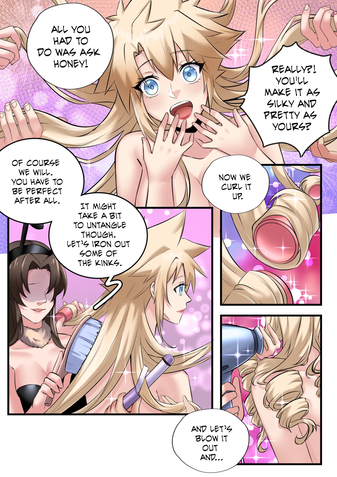 Final Fantasy VII: Honeybee Inn porn comic picture 33