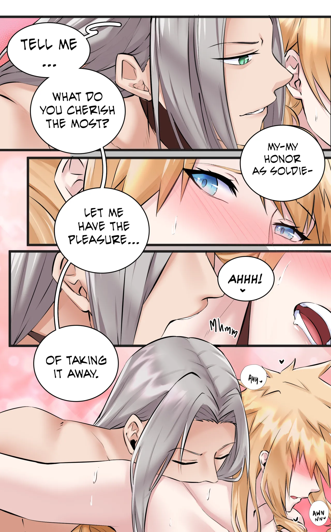 Final Fantasy VII: Honeybee Inn porn comic picture 39