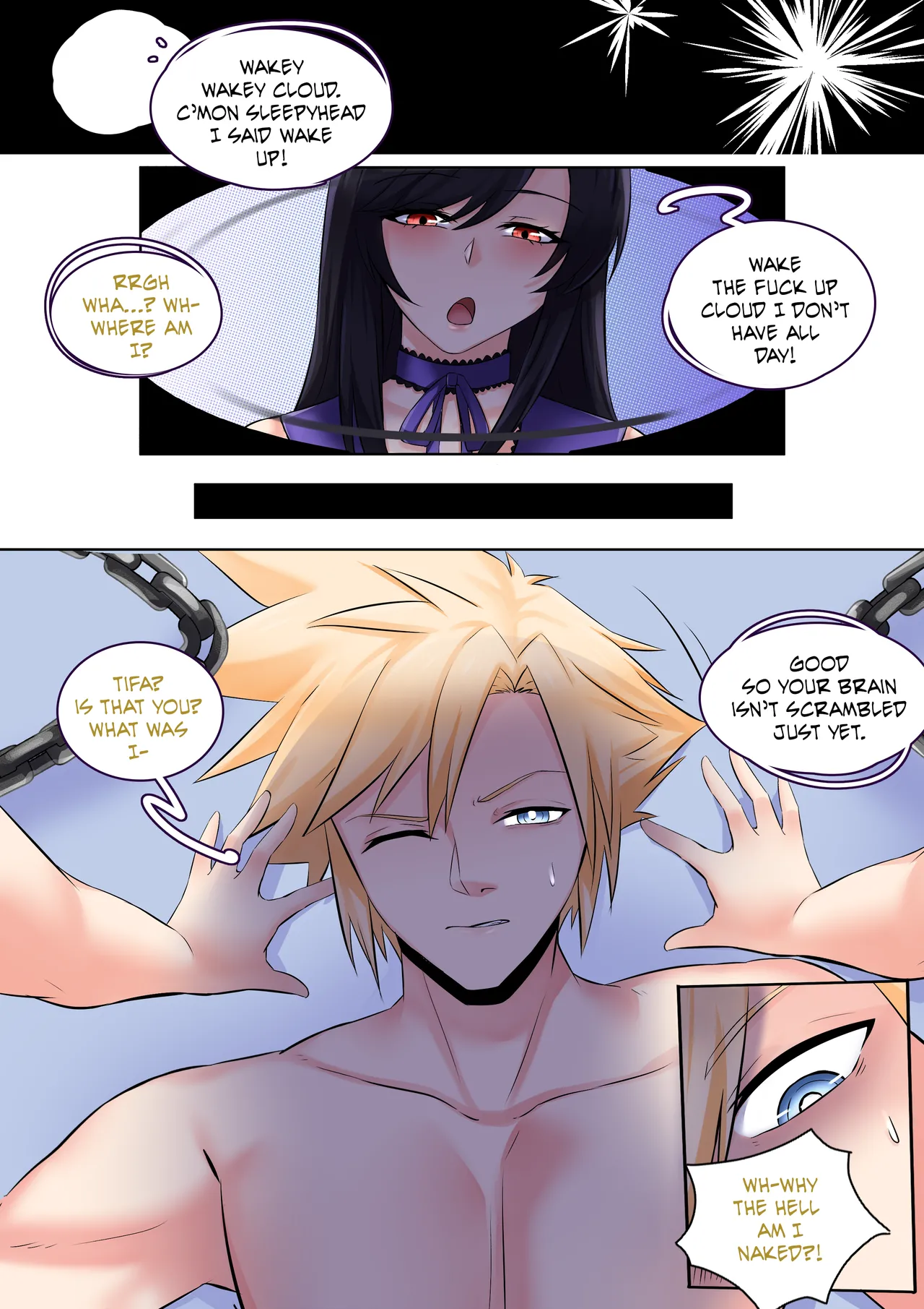 Final Fantasy VII: Honeybee Inn porn comic picture 8