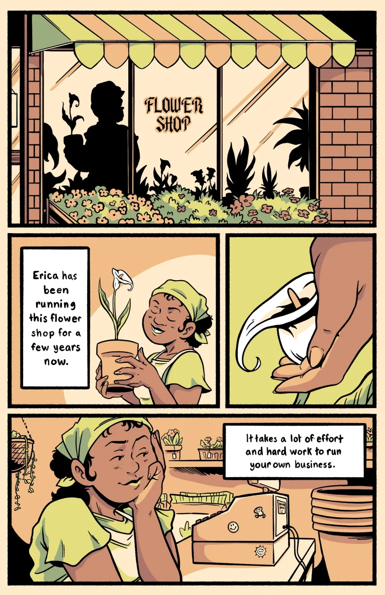 Flower Shop porn comic picture 2