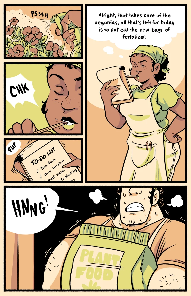 Flower Shop porn comic picture 3