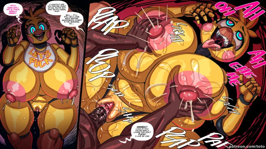 FNAF 2 porn comic picture 2