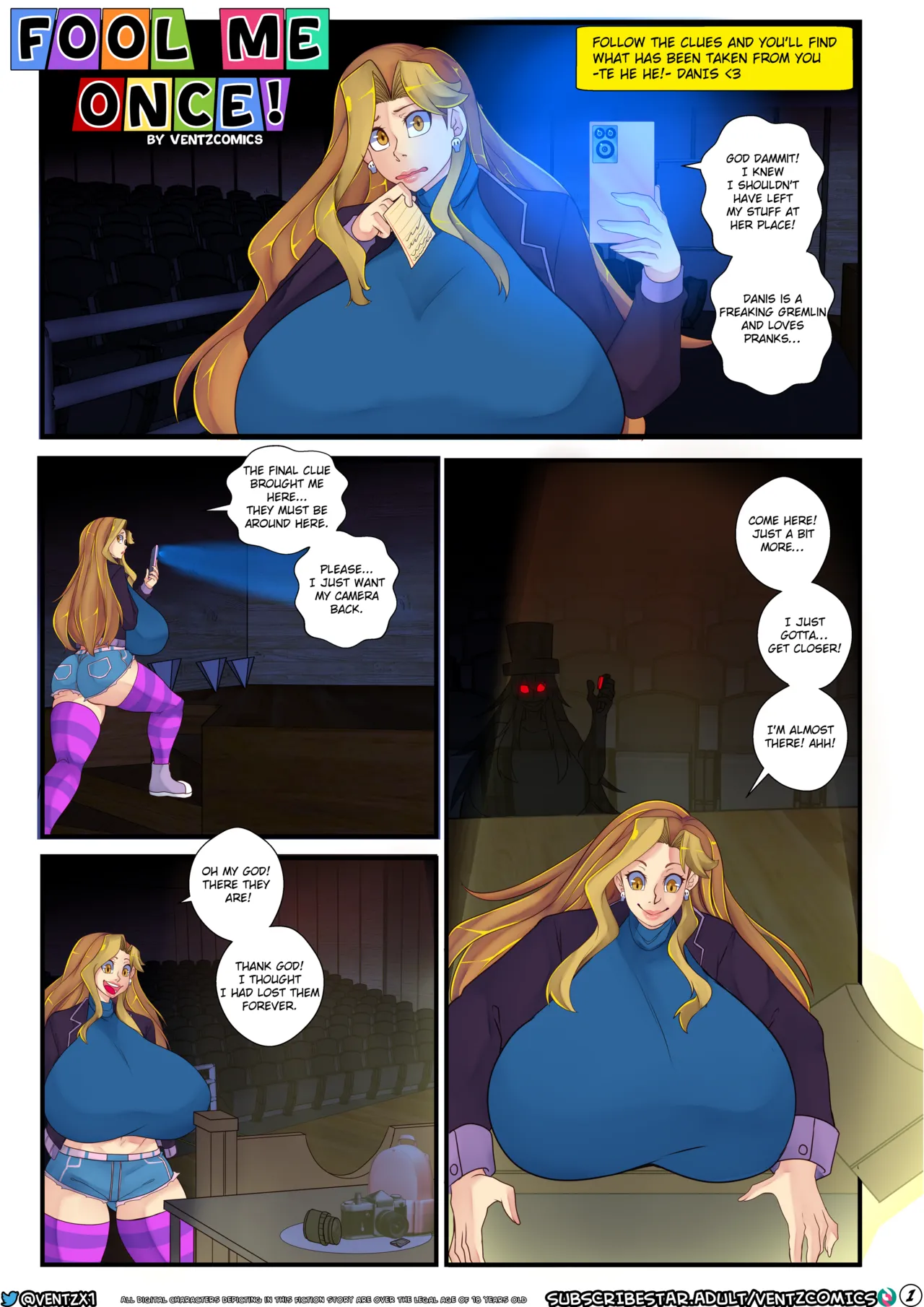 Fool Me Once! porn comic picture 1