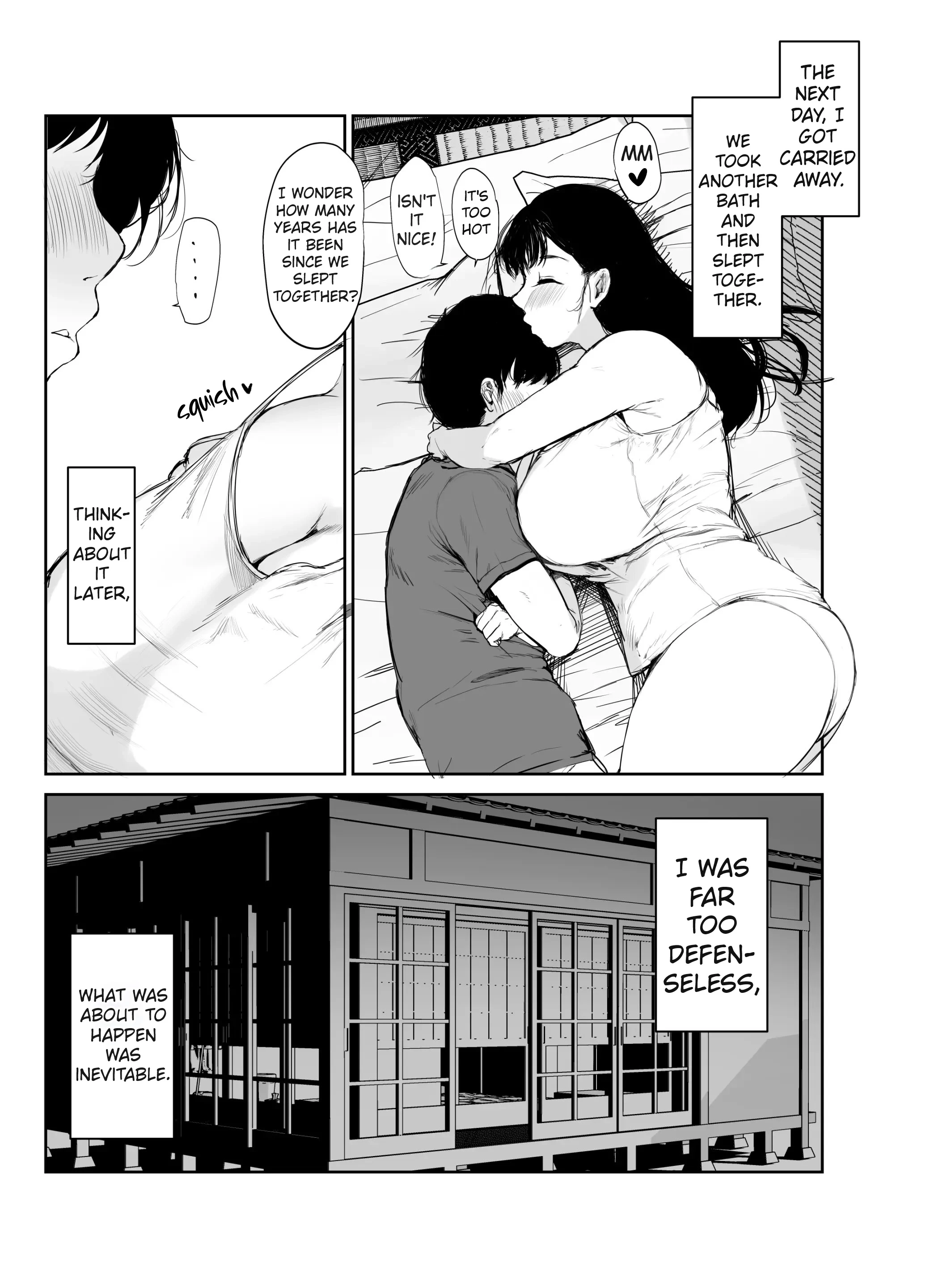 For Mom the Only Option Left is Incest | Okaasan ni wa Kore Gurai Shika Dekinaikara porn comic picture 11