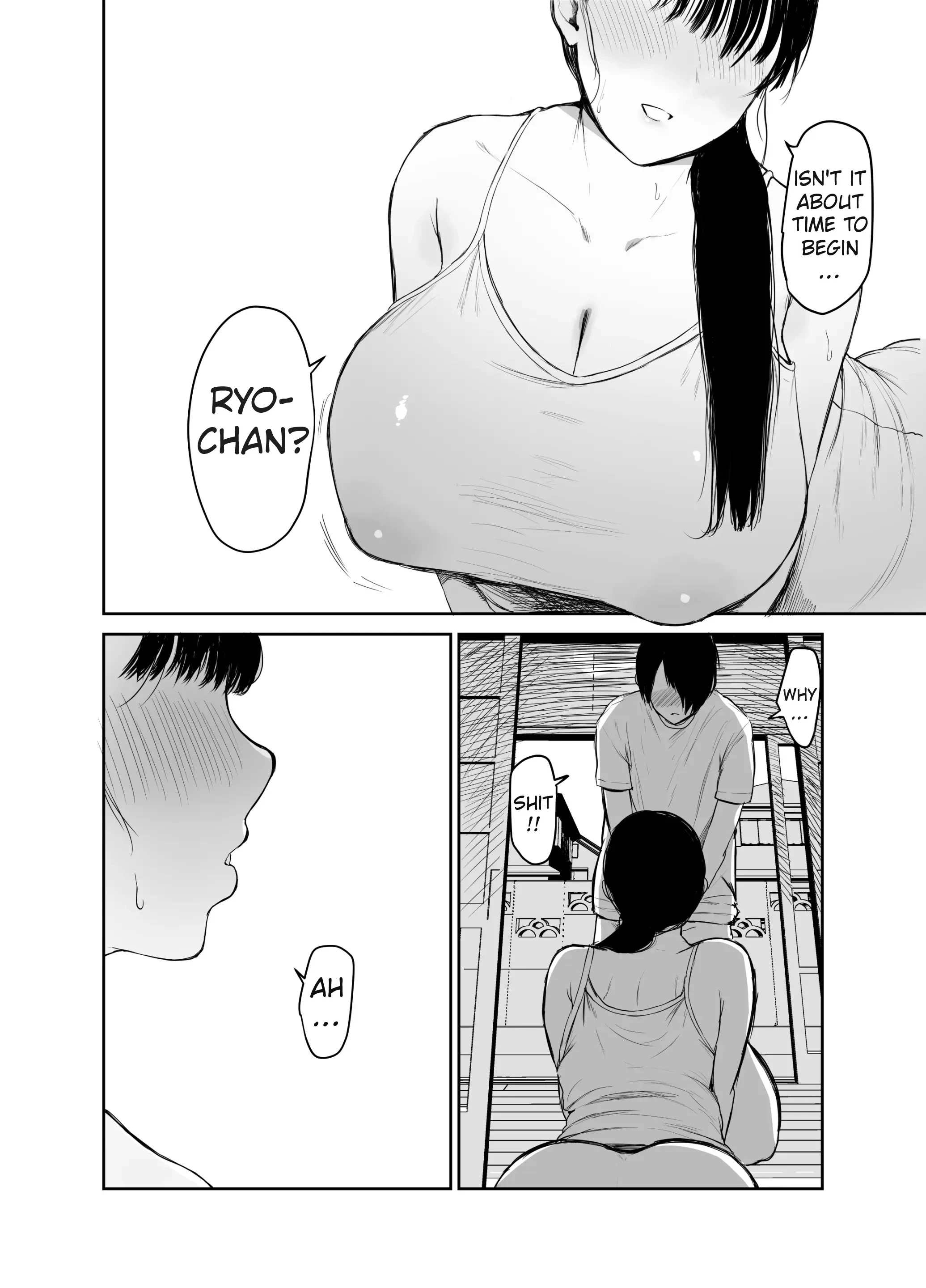 For Mom the Only Option Left is Incest | Okaasan ni wa Kore Gurai Shika Dekinaikara porn comic picture 24