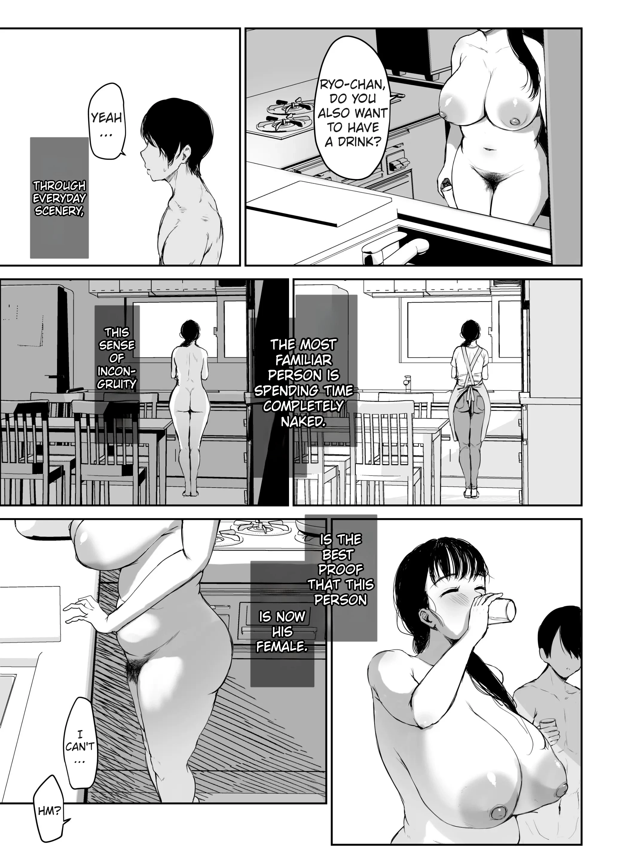For Mom the Only Option Left is Incest | Okaasan ni wa Kore Gurai Shika Dekinaikara porn comic picture 56