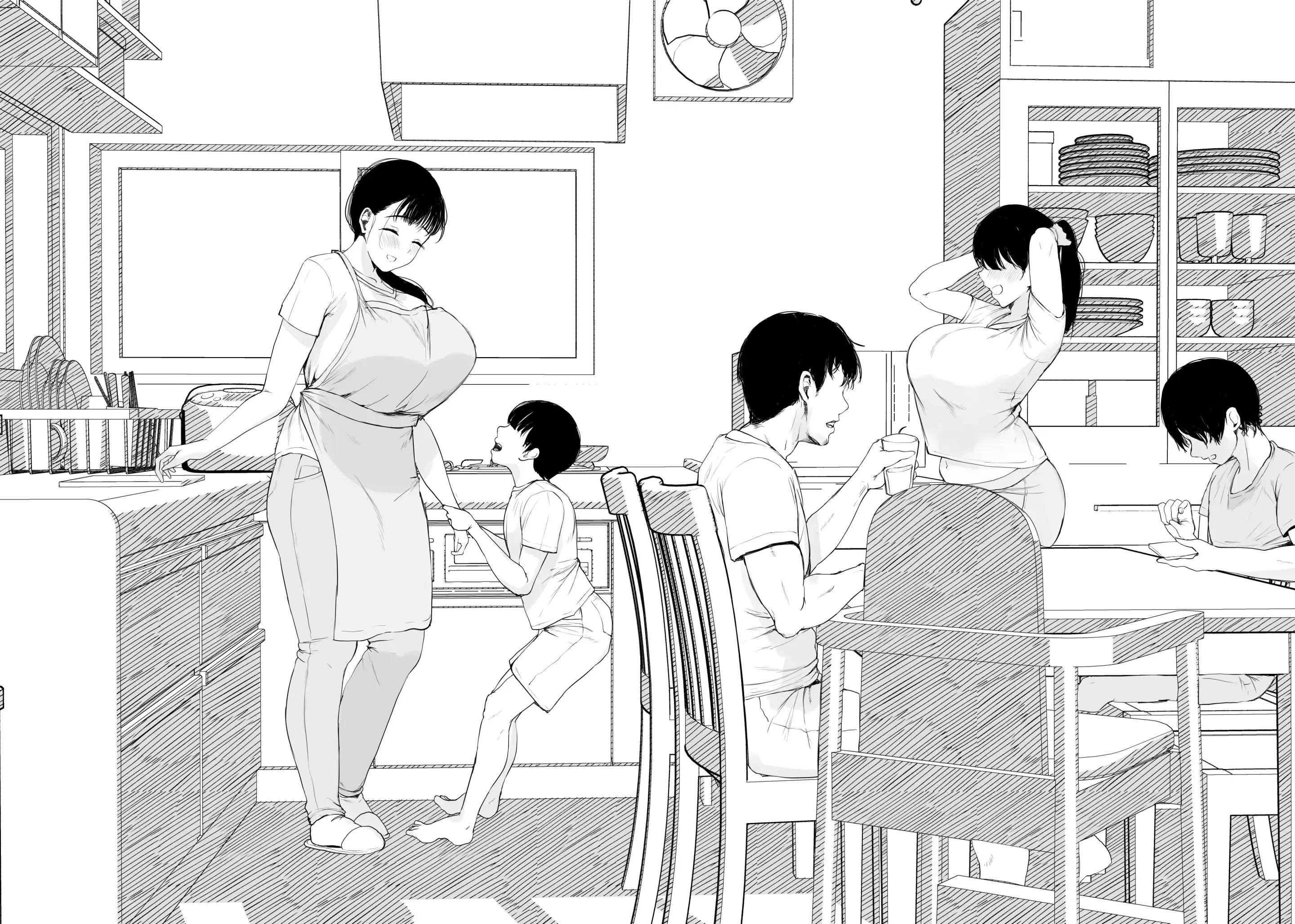 For Mom the Only Option Left is Incest | Okaasan ni wa Kore Gurai Shika Dekinaikara porn comic picture 65