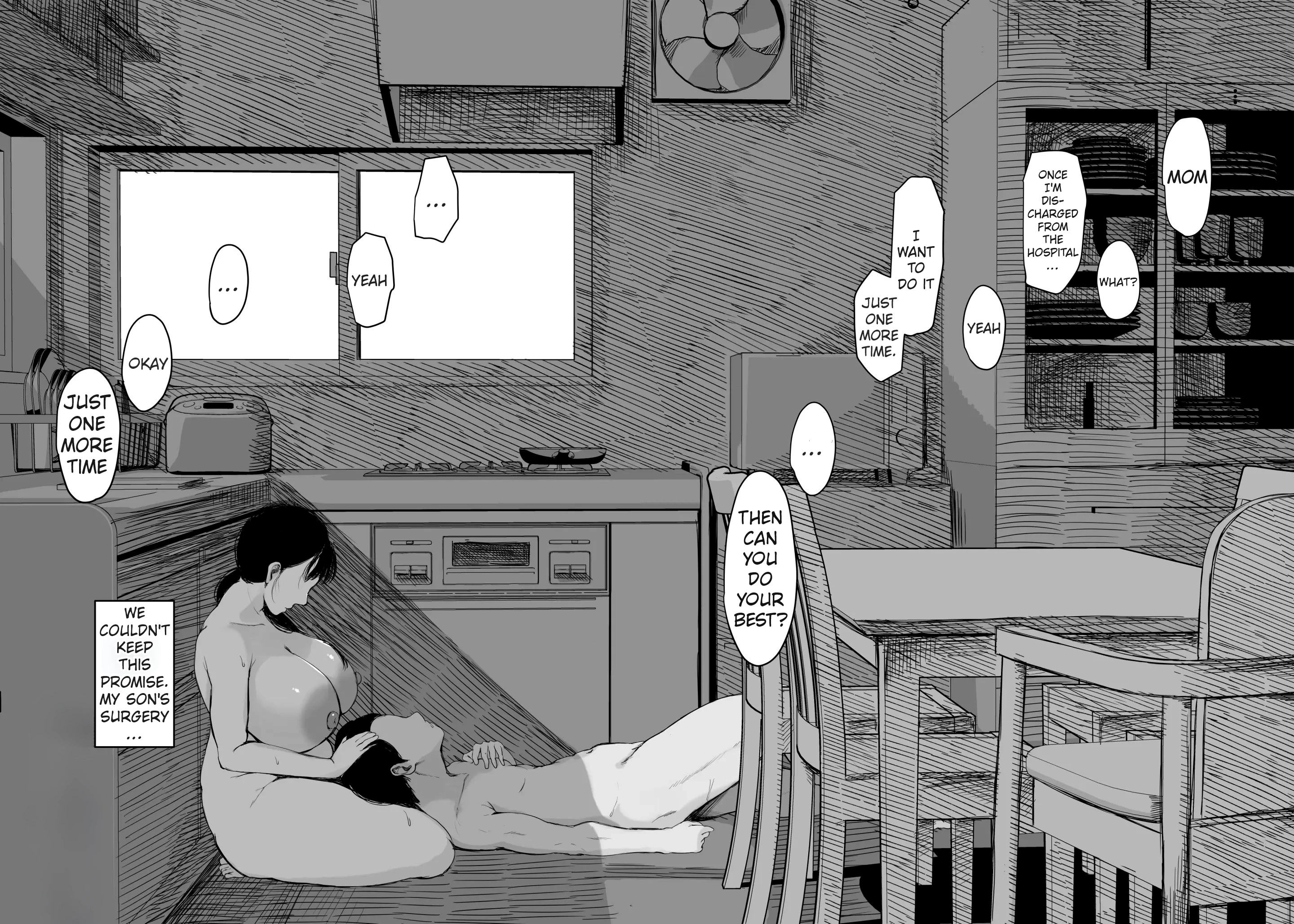 For Mom the Only Option Left is Incest | Okaasan ni wa Kore Gurai Shika Dekinaikara porn comic picture 68
