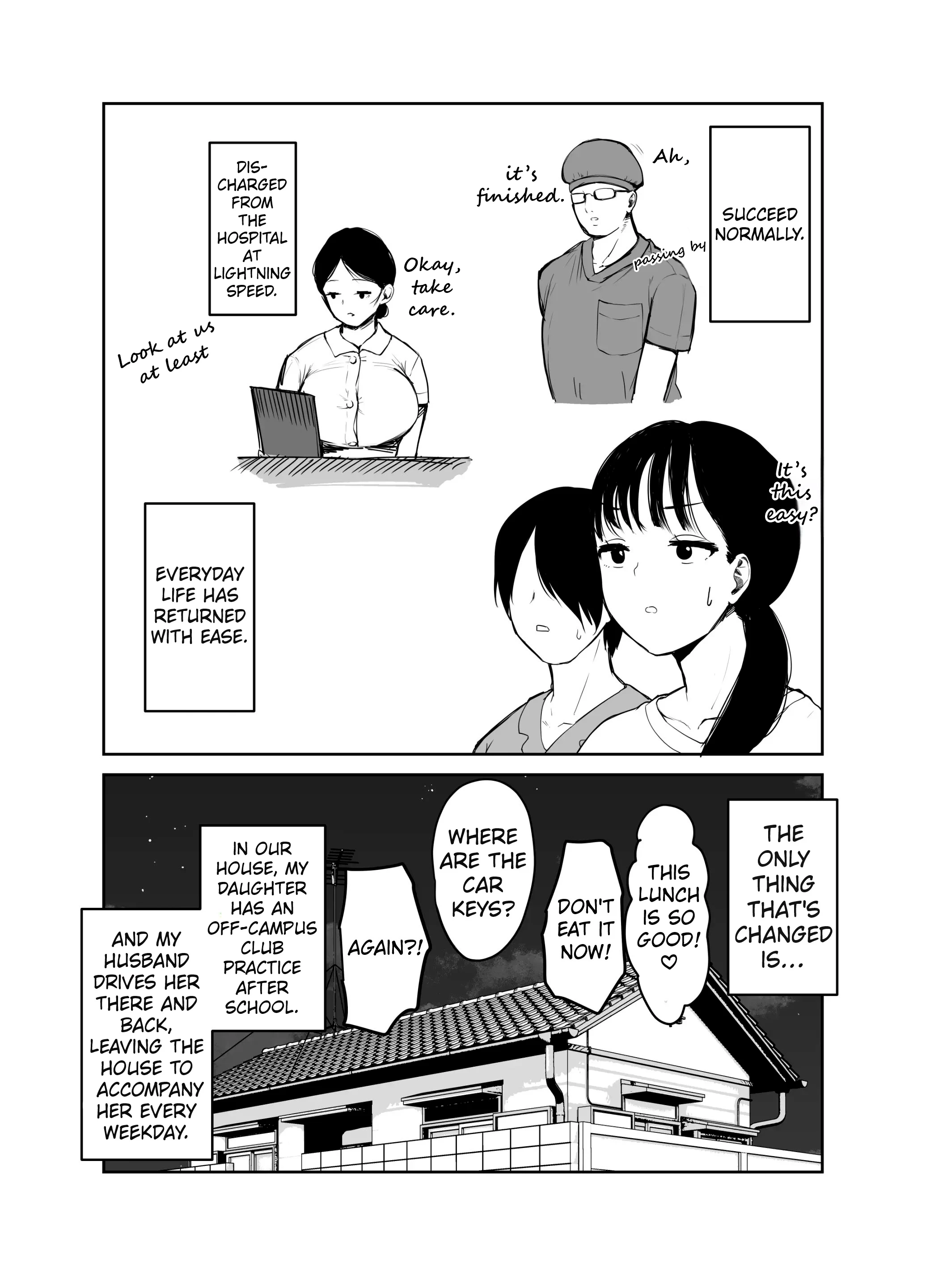 For Mom the Only Option Left is Incest | Okaasan ni wa Kore Gurai Shika Dekinaikara porn comic picture 69