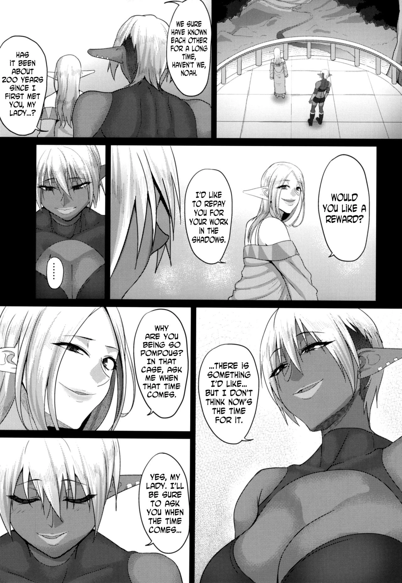 Force Married With A Haughty Elf! 3 | Takabisha Elf Kyousei Konin!! 3 porn comic picture 10
