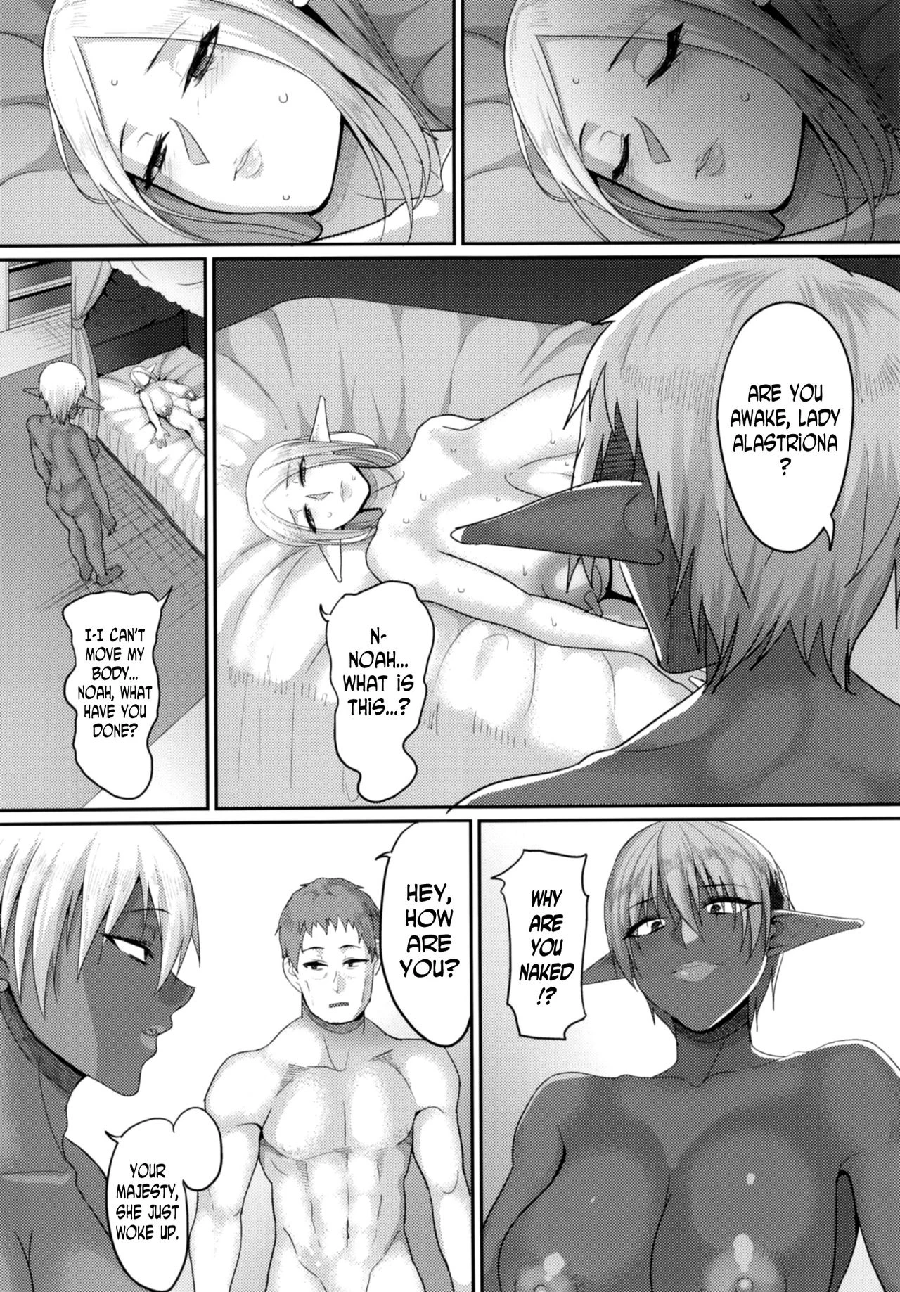 Force Married With A Haughty Elf! 3 | Takabisha Elf Kyousei Konin!! 3 porn comic picture 11