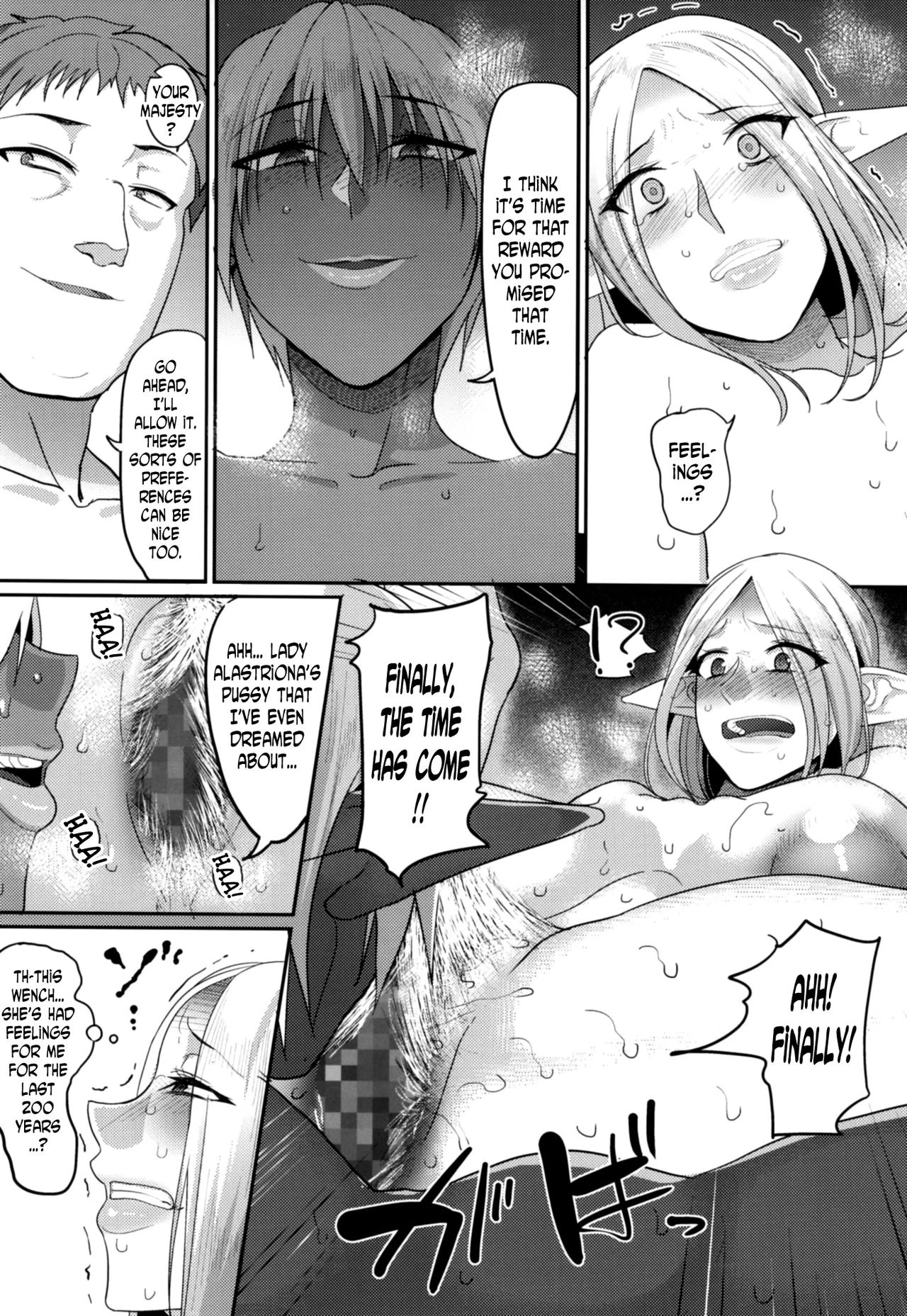 Force Married With A Haughty Elf! 3 | Takabisha Elf Kyousei Konin!! 3 porn comic picture 14