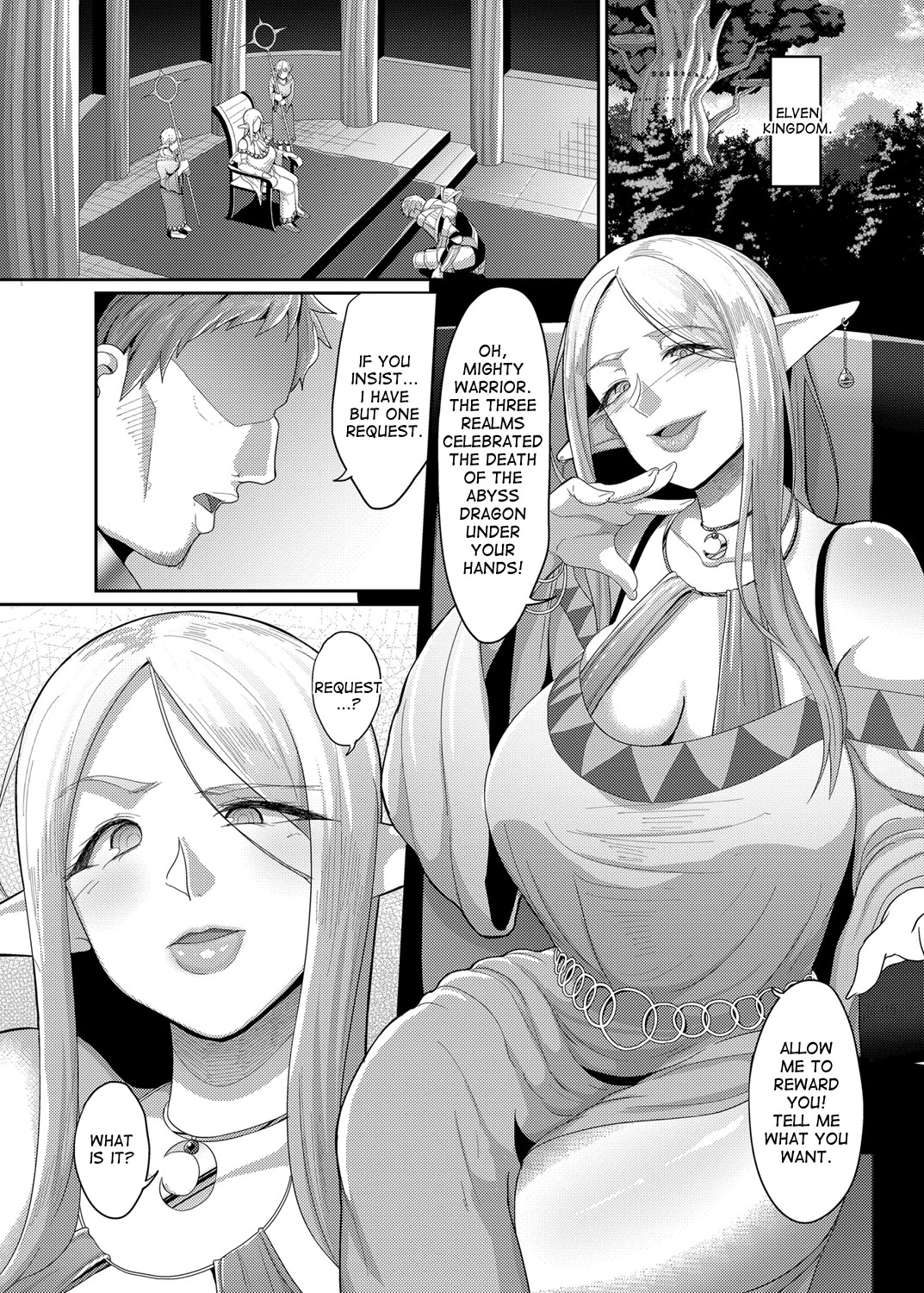 Force Married With A Haughty Elf! (The Full Story) porn comic picture 3