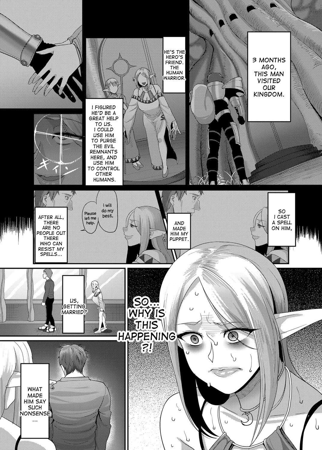 Force Married With A Haughty Elf! (The Full Story) porn comic picture 5