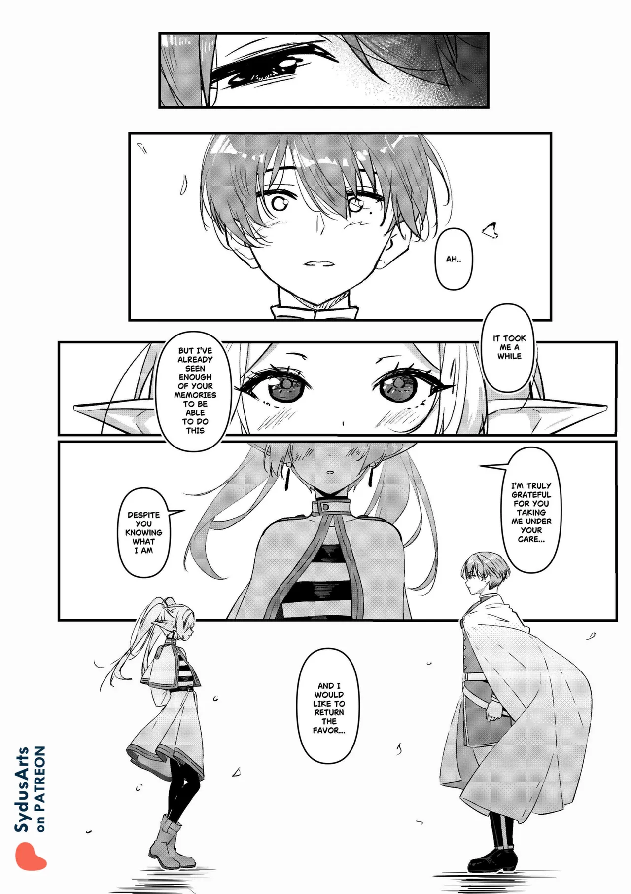 Forgetting Frieren porn comic picture 26