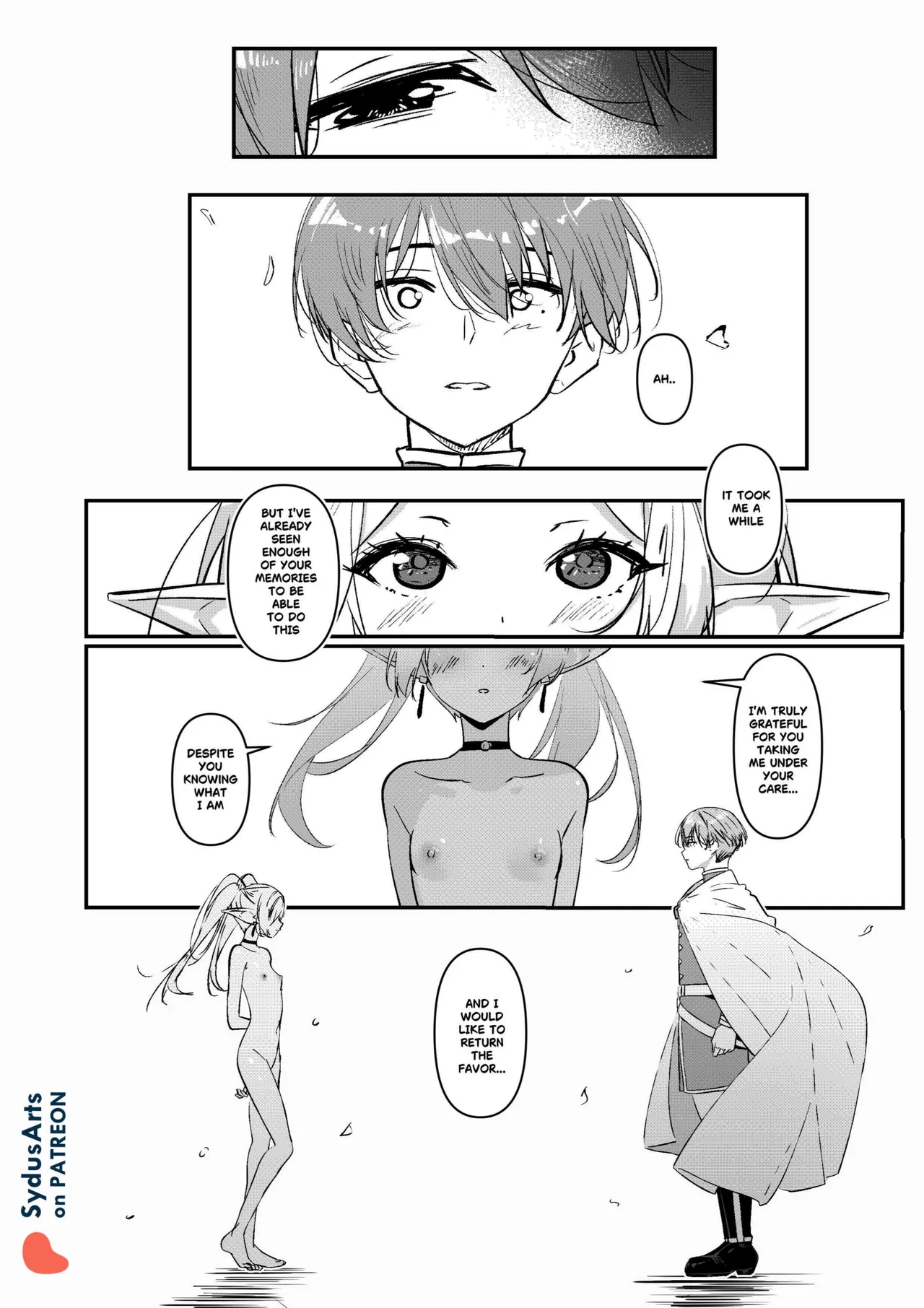 Forgetting Frieren porn comic picture 31