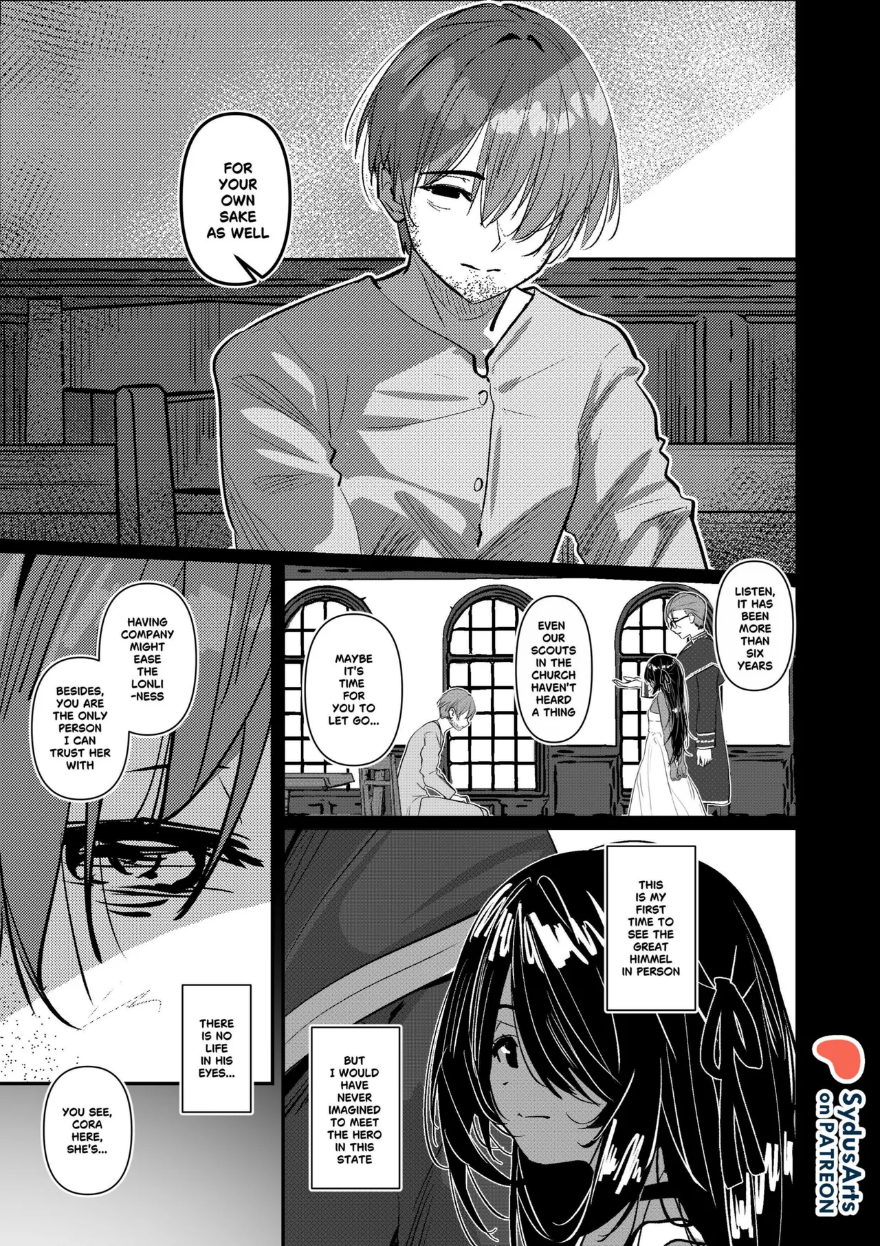 Forgetting Frieren porn comic picture 6