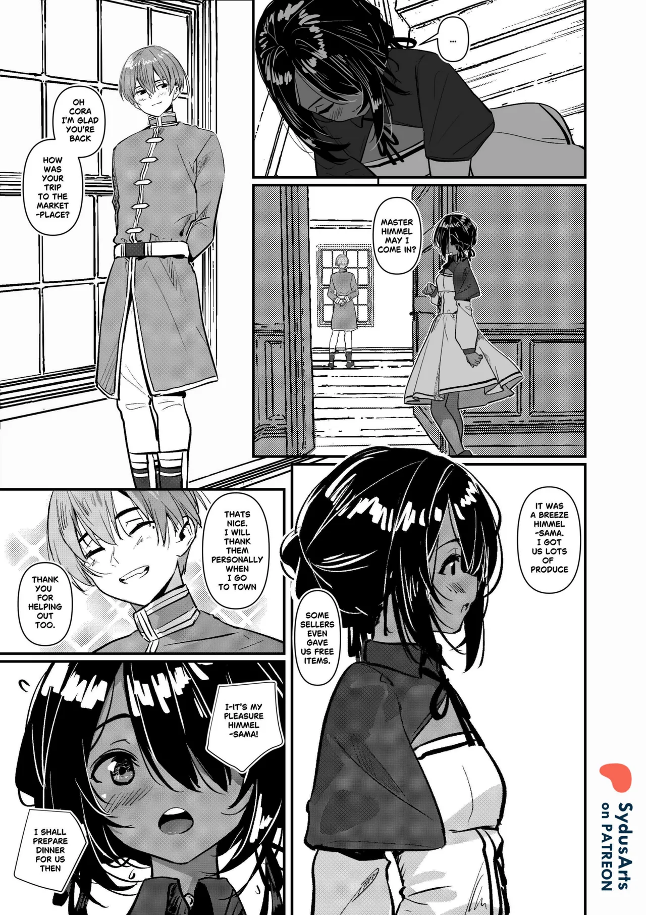 Forgetting Frieren porn comic picture 8